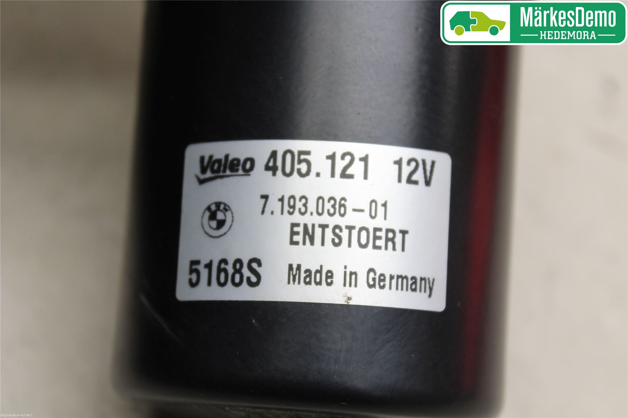 BMW 1 E87/81 5D/3D 03-11 Torkarmotor Vindruta