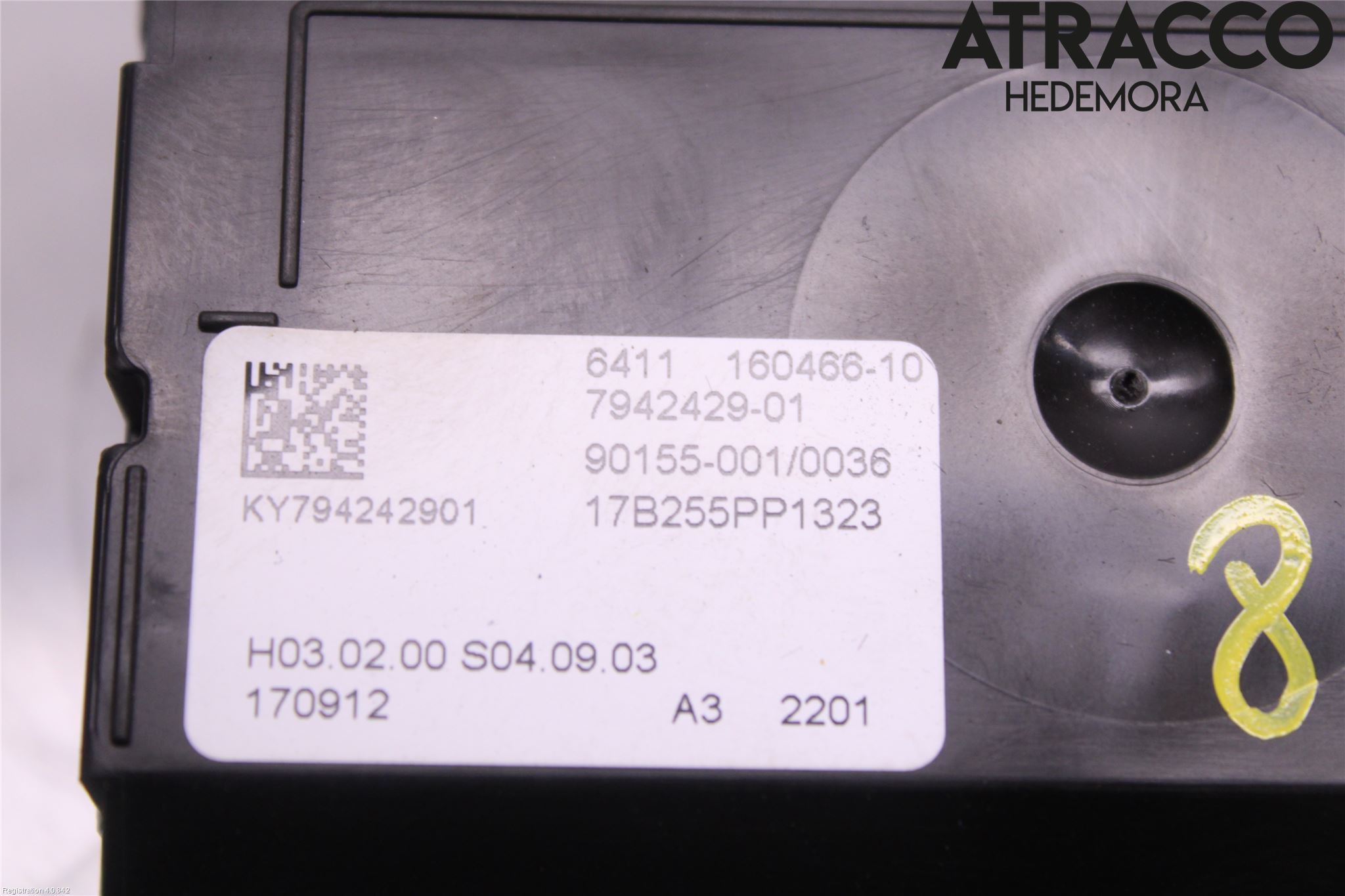 BMW 6 GT G32 18- Styrenhet CupEvärme