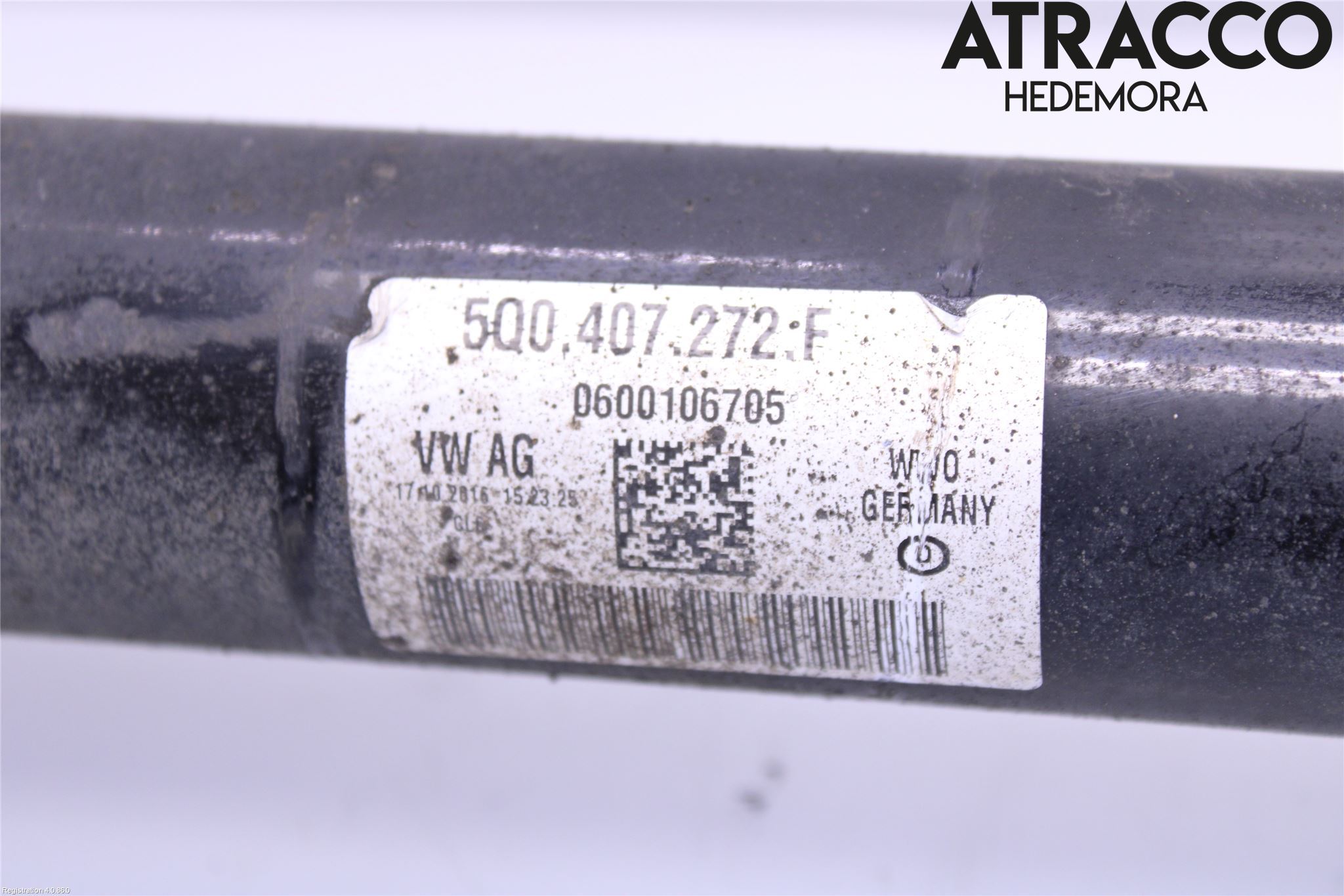 Volkswagen VW GOLF / E-GOLF VII 13-20 Drivaxel Fram Höger