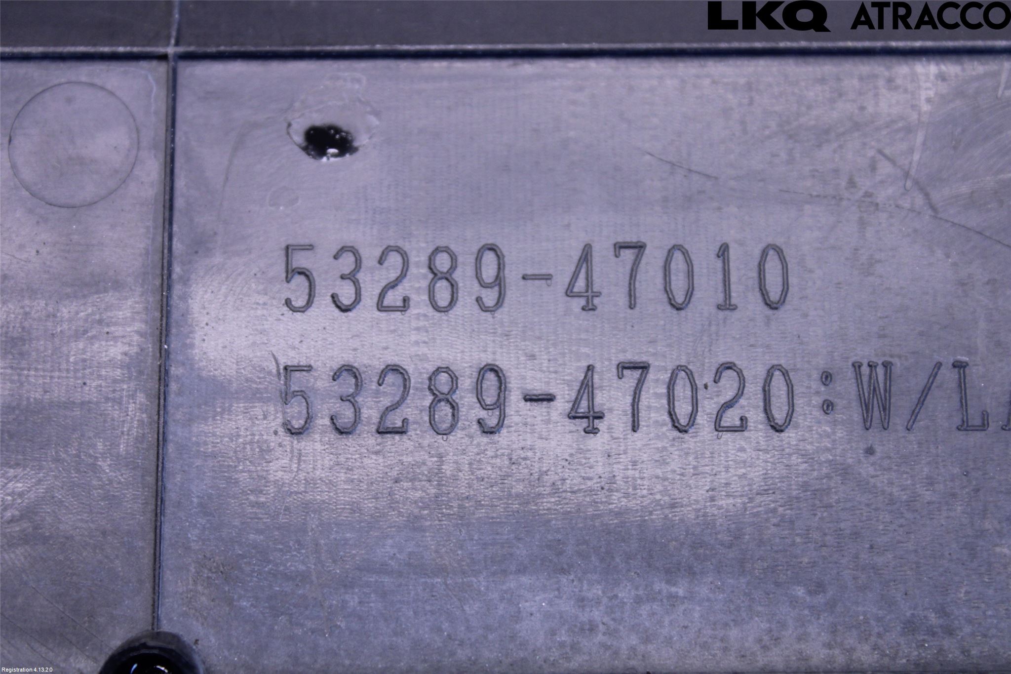 Toyota PRIUS NWH20 04-08 Täckplast Front