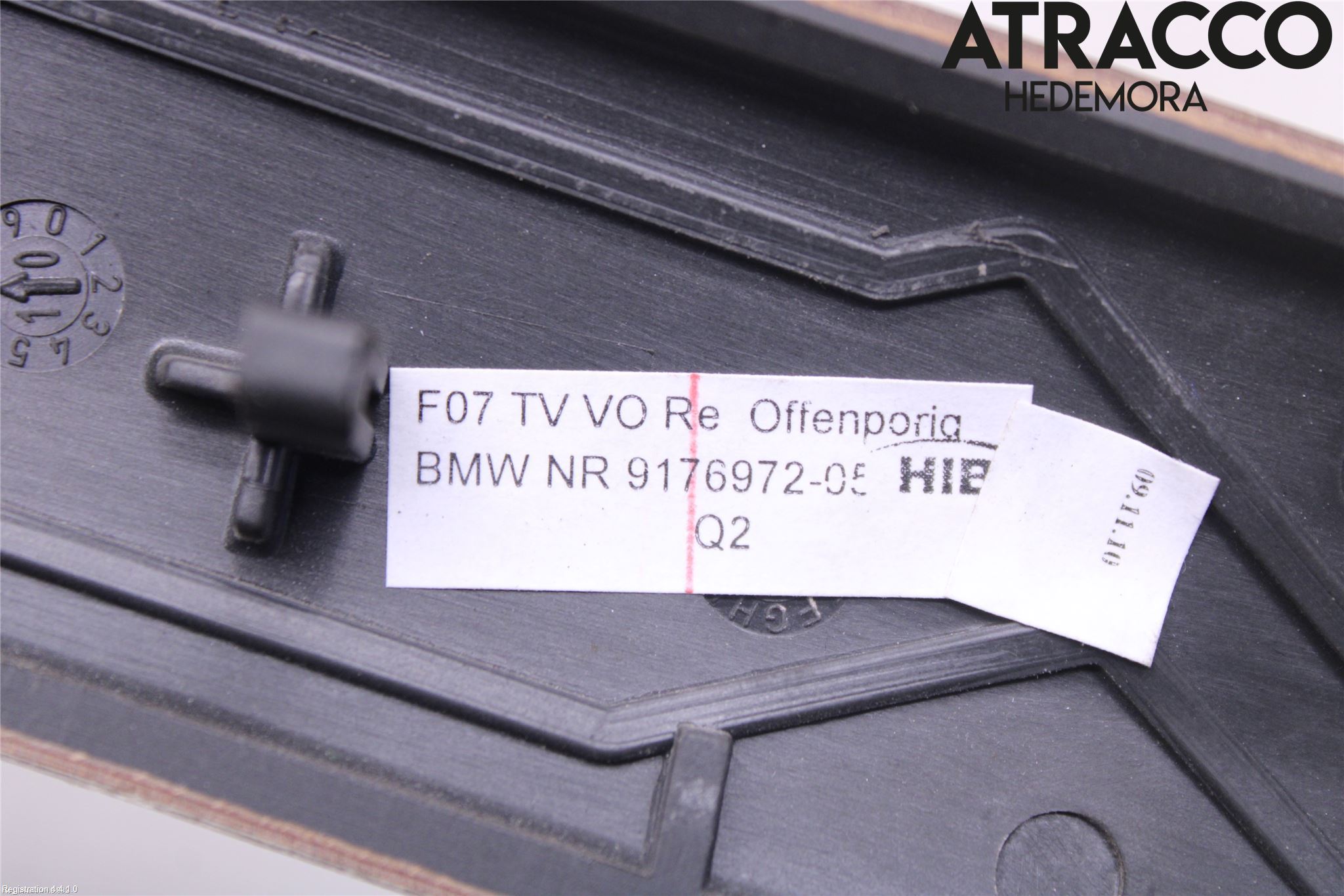 BMW 5 GT F07 09-17 Dörr Dekorlist Fram Hö