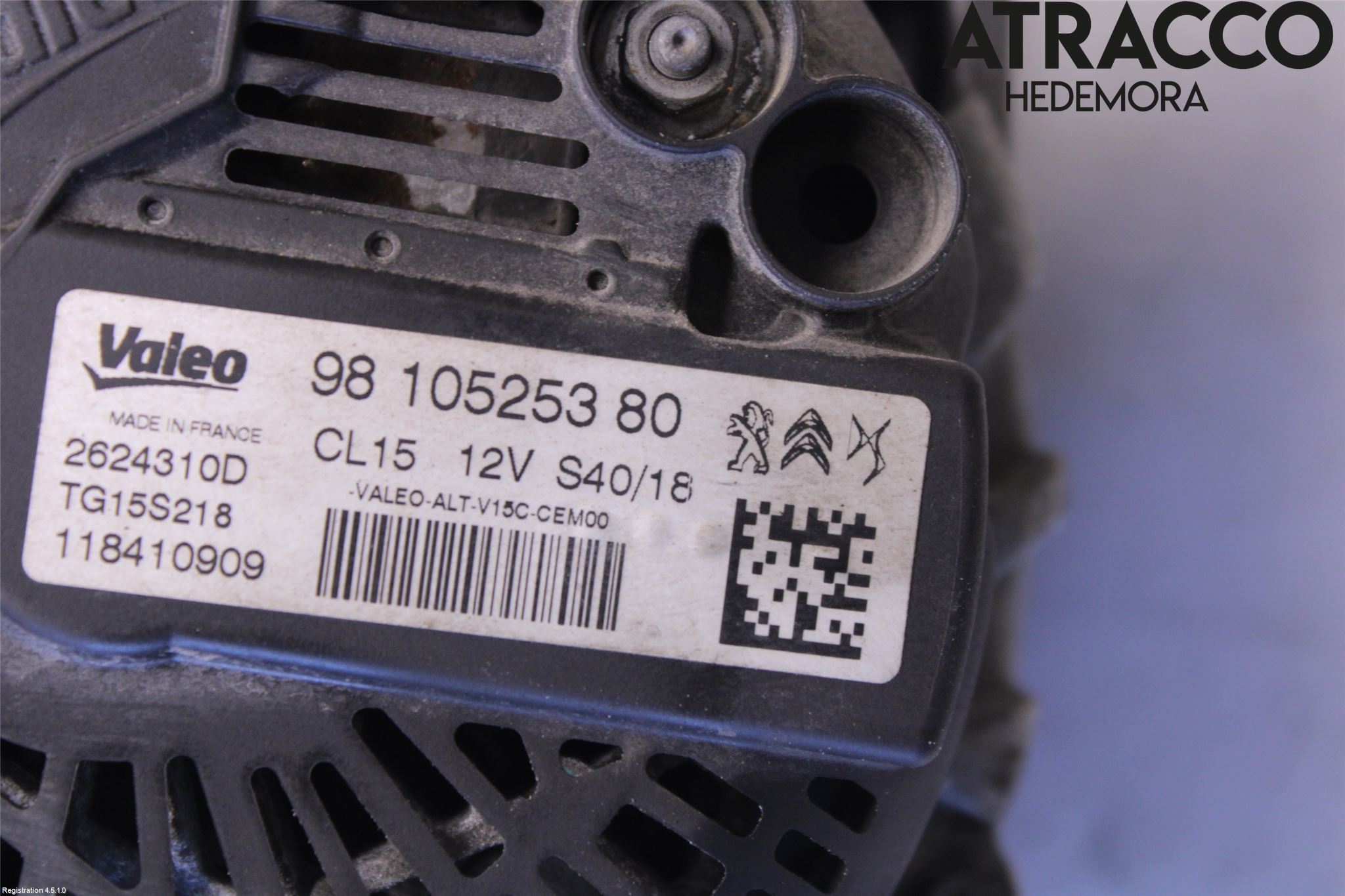 Citroen BERLINGO 08-18 Generator