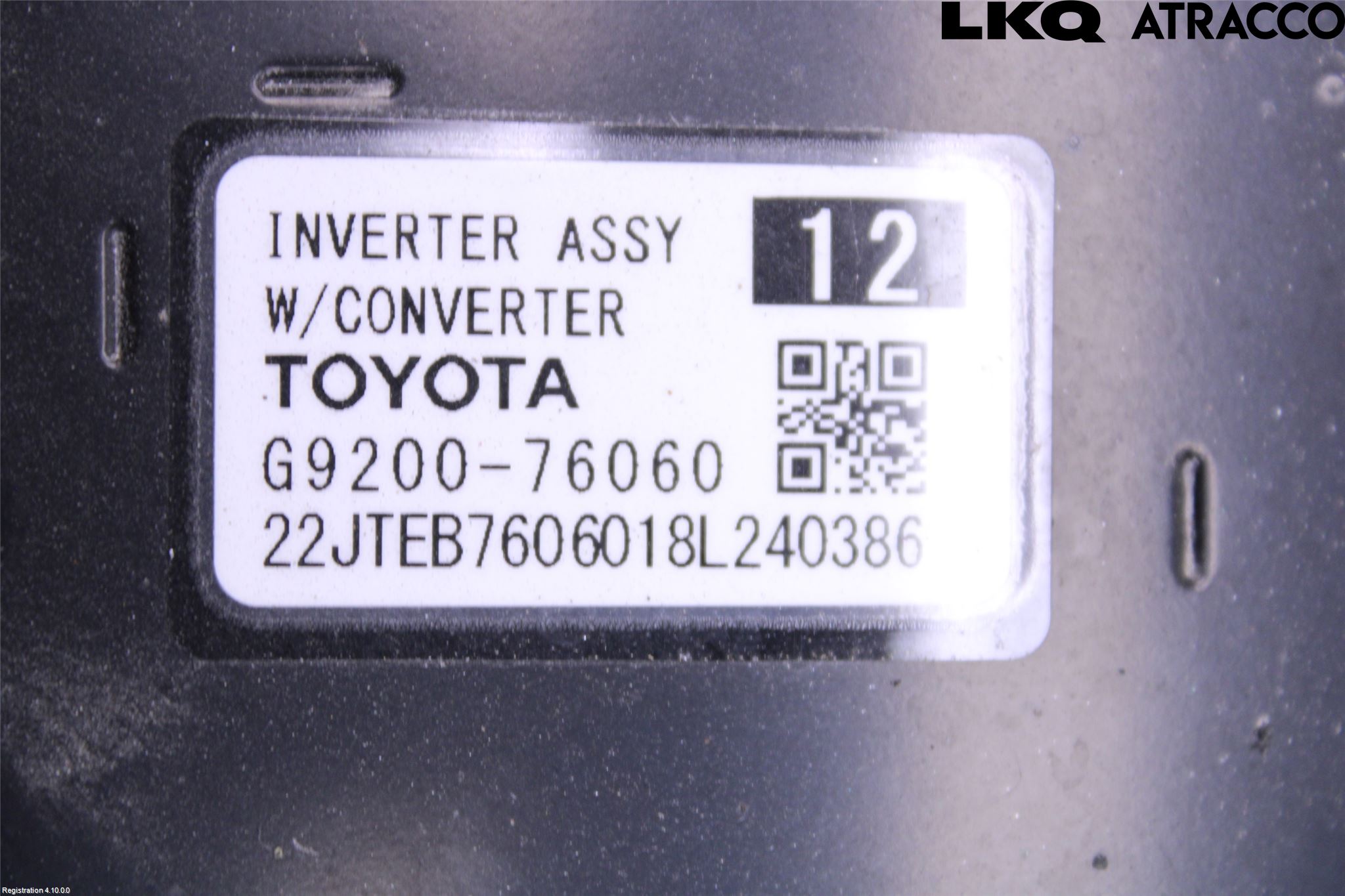 Toyota COROLLA 19- Hybridconverter