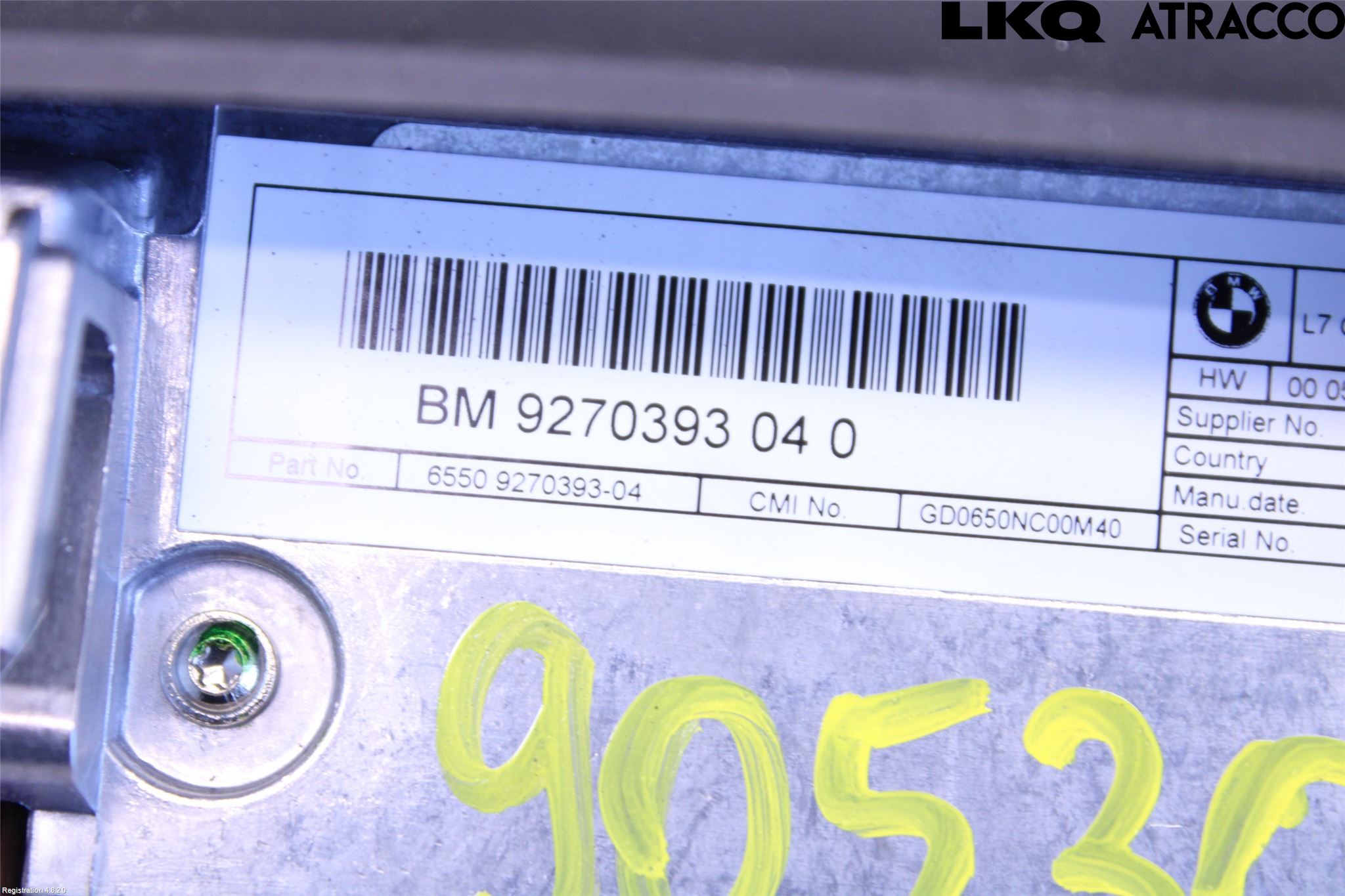 BMW 3 GT F34 13-19 Multifunktionsdisplay