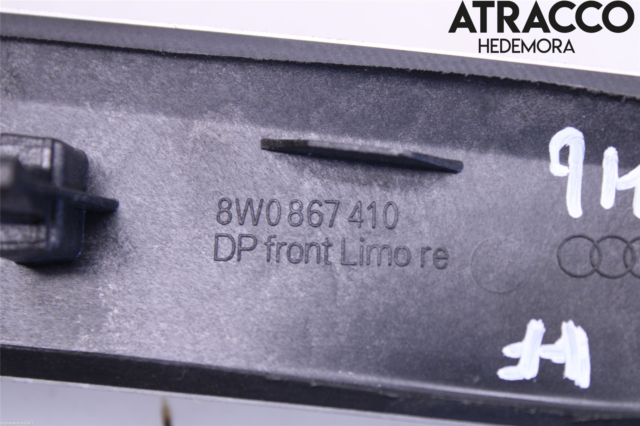 Audi A5 17- Dörr Dekorlist Fram Hö