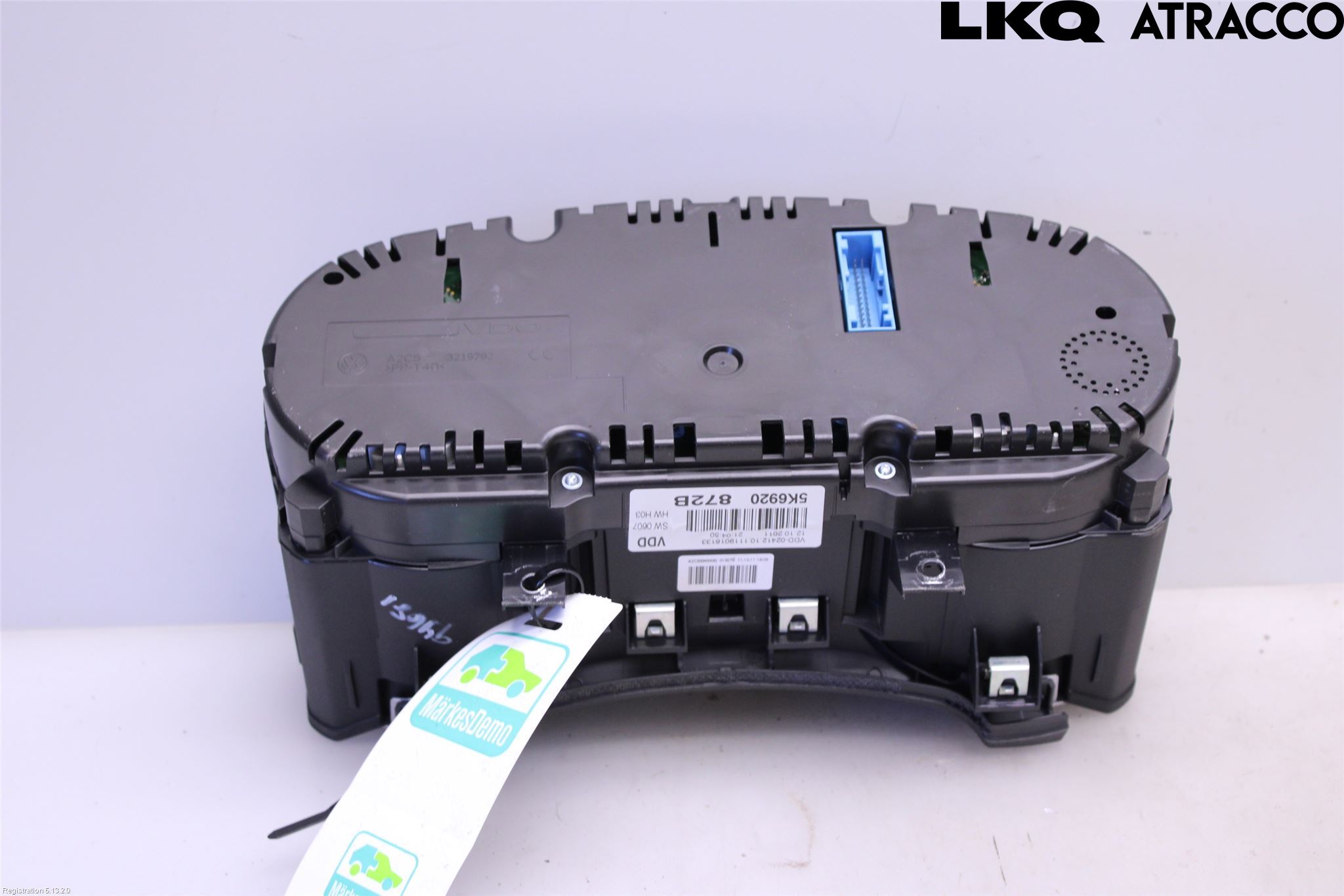 Volkswagen VW GOLF VI 09-13 Instrument Komb