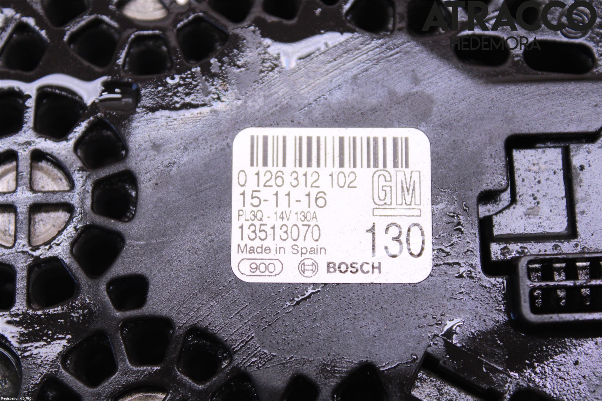Opel ASTRA K 16-22 Generator