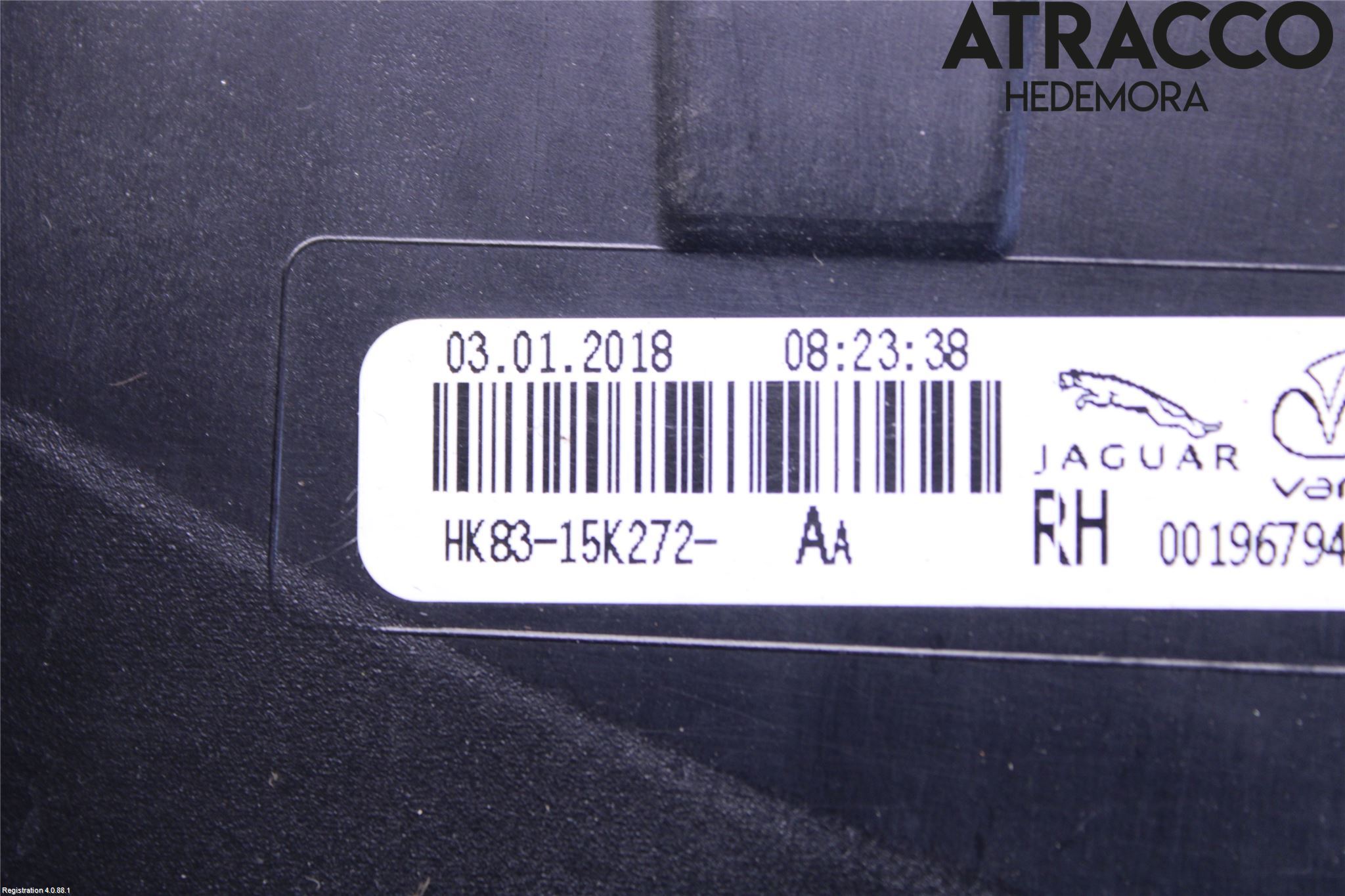 Jaguar F-PACE Bakljus Lucka Hö