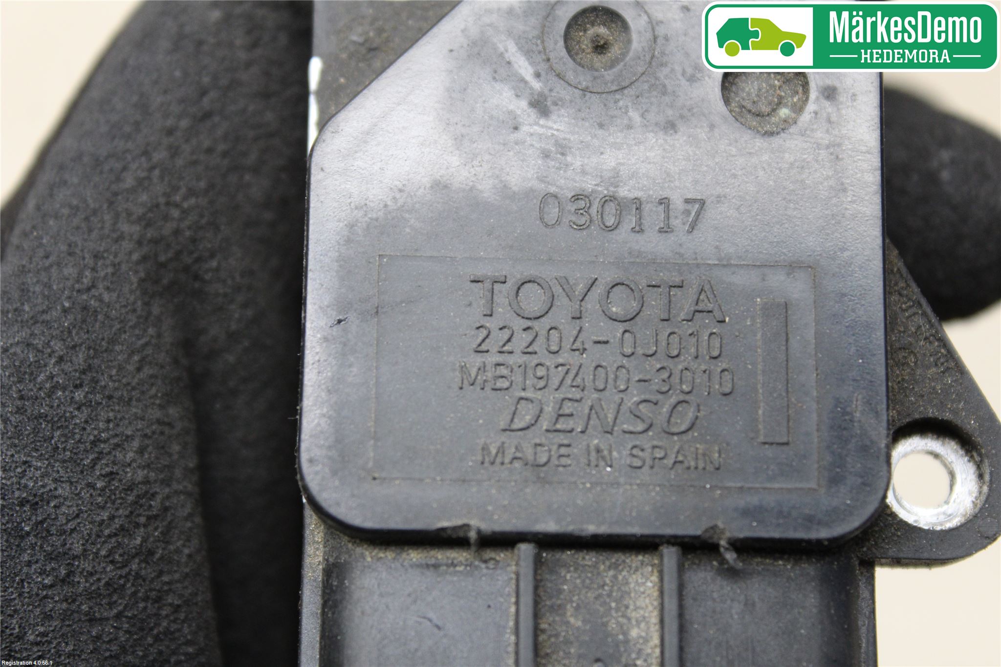 Toyota AVENSIS 03-06 Injluftmassamätare