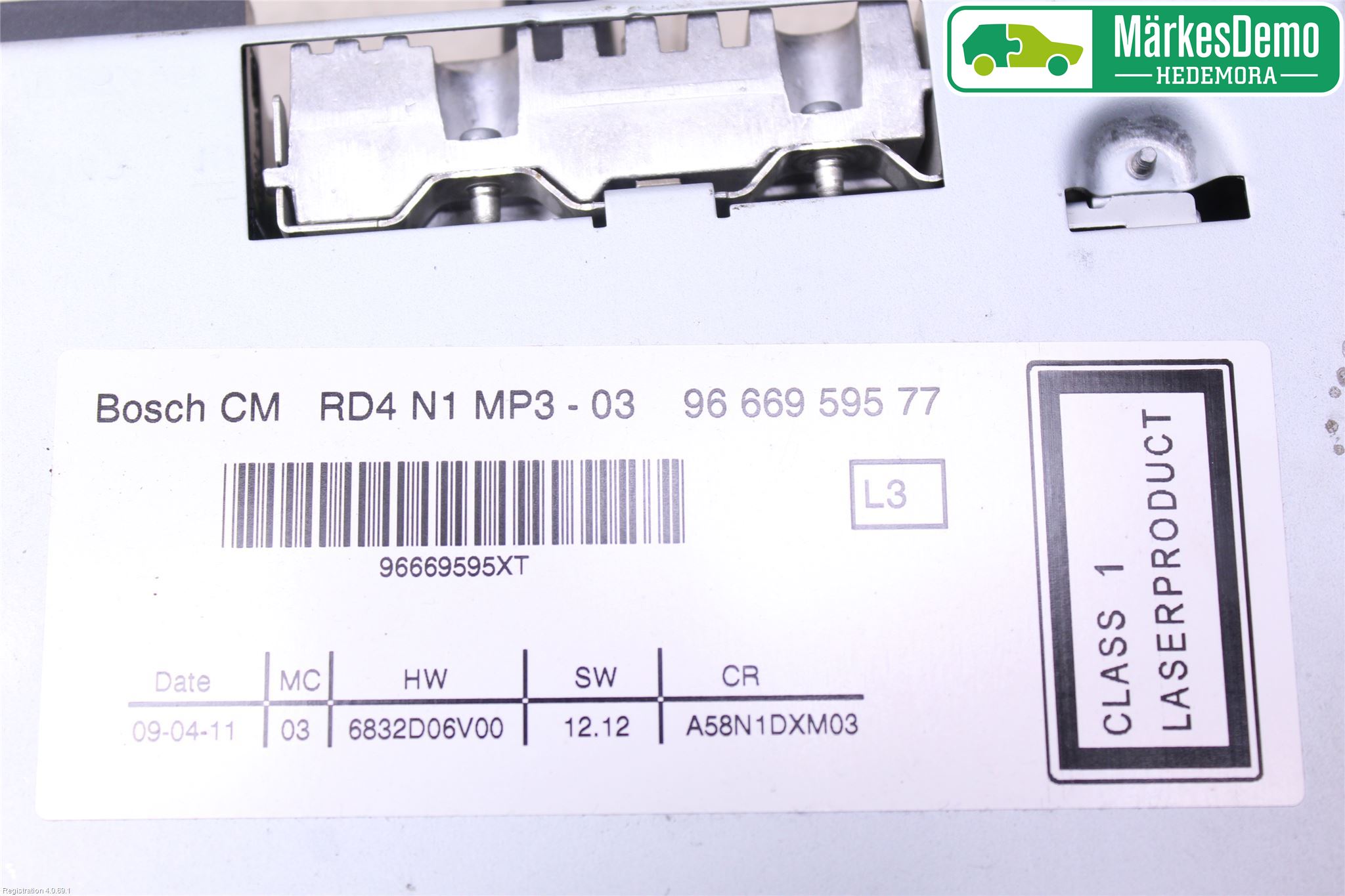 Peugeot 3008 09-16 Cd Radio - Multimediapanel