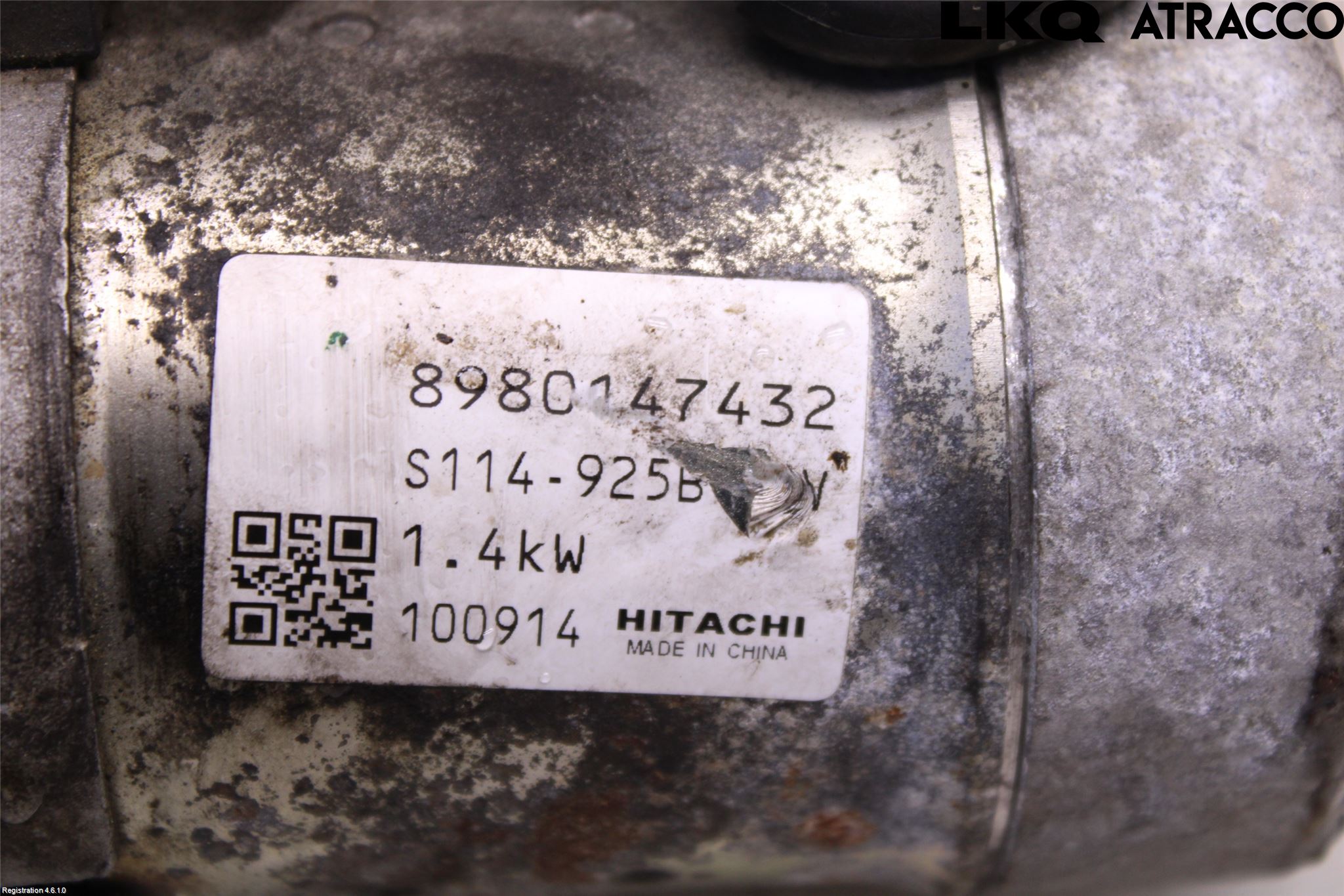 Opel ASTRA J 10-15 Startmotor Diesel