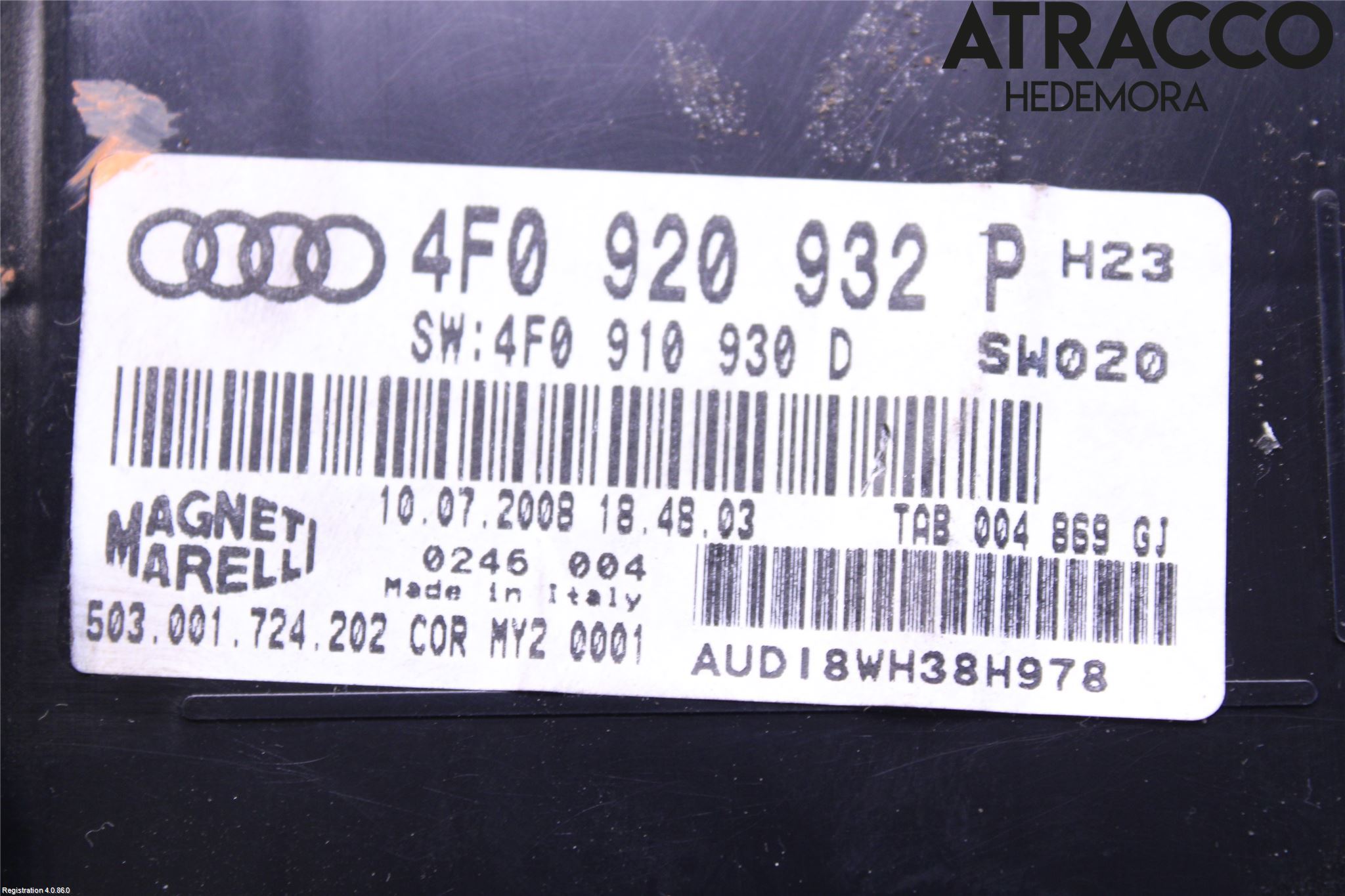Audi A6/S6     05-11 Instrument Komb