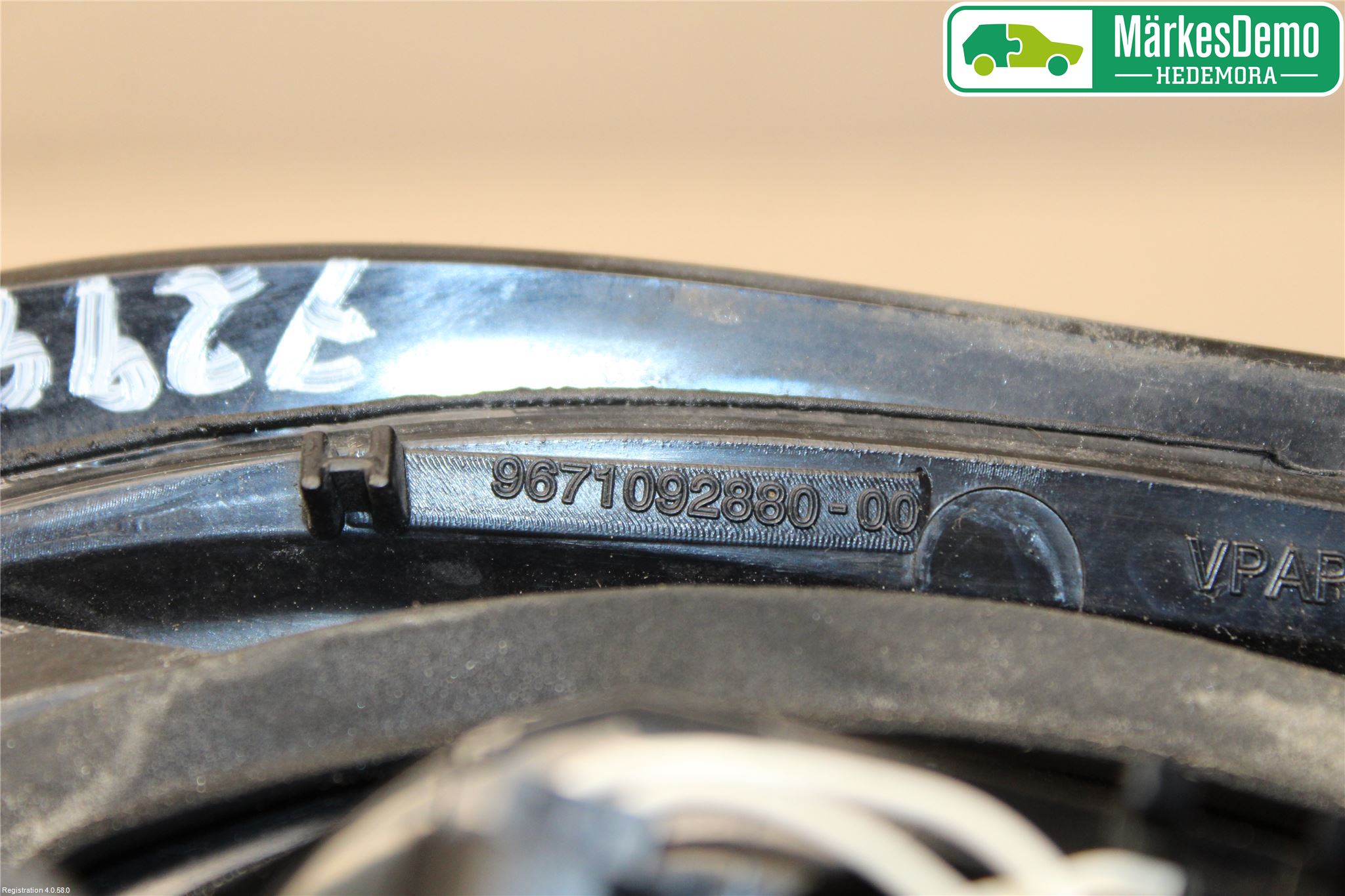 Citroen DS4 Bakljus Lucka Vä