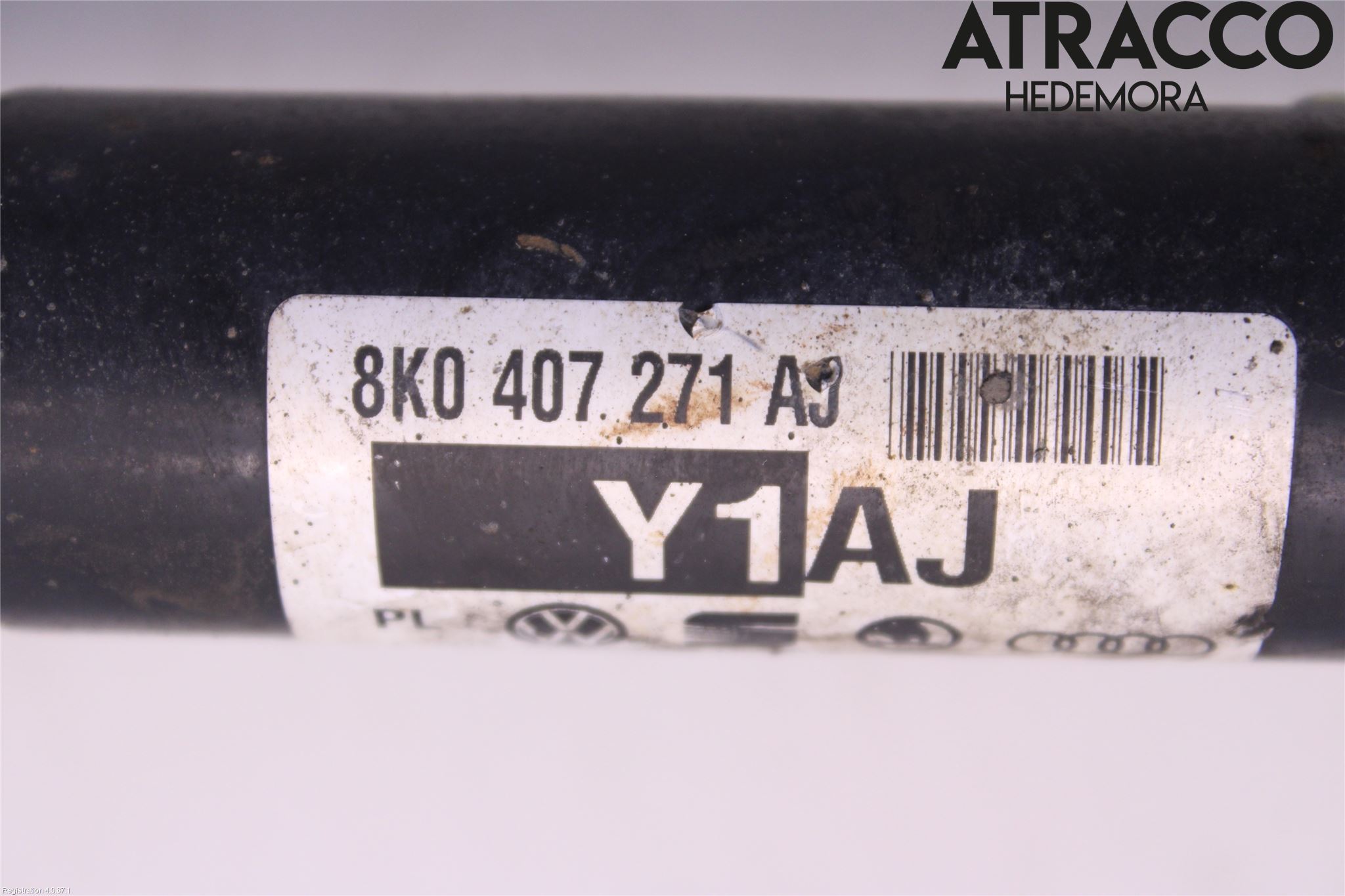 Audi A5 07-16 Drivaxel Fram Höger