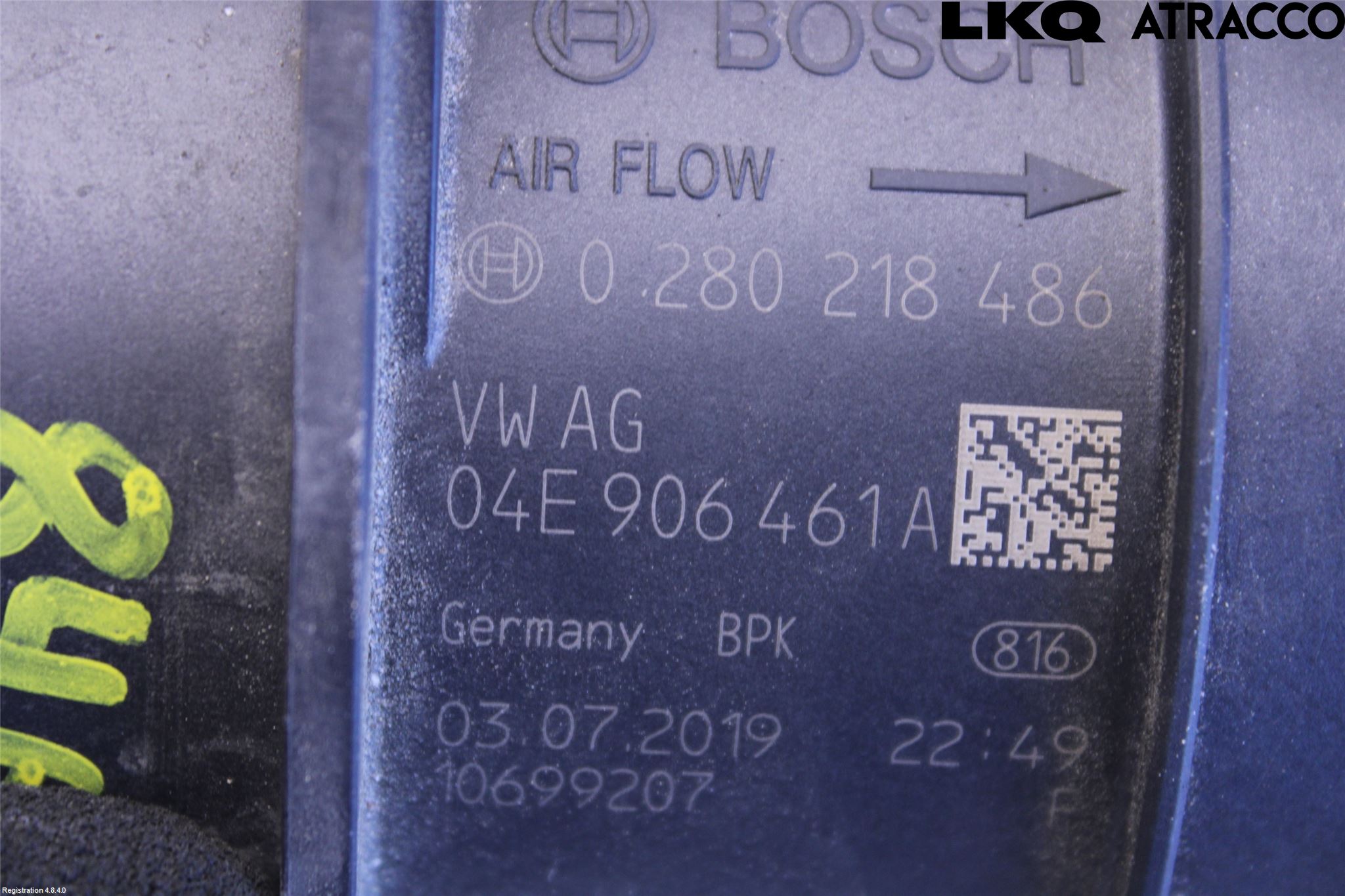 Audi A6 F2/C8 19- Injluftmassamätare