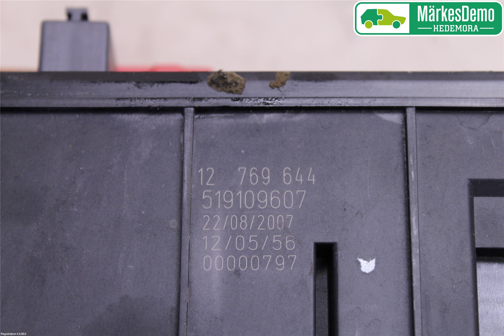 Cadillac BLS Säkringsdosa-Elcentral