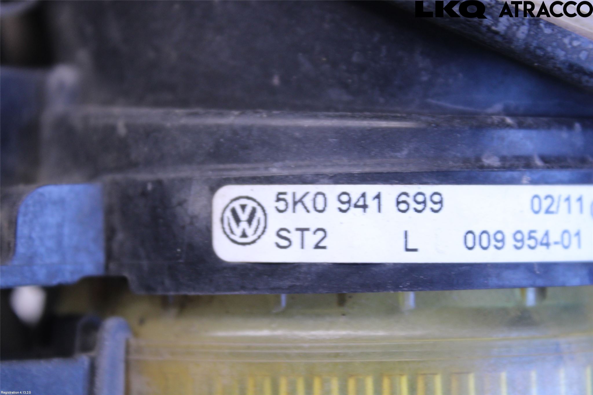 Volkswagen VW GOLF VI 09-13 Dimljus-Varselljus Fram