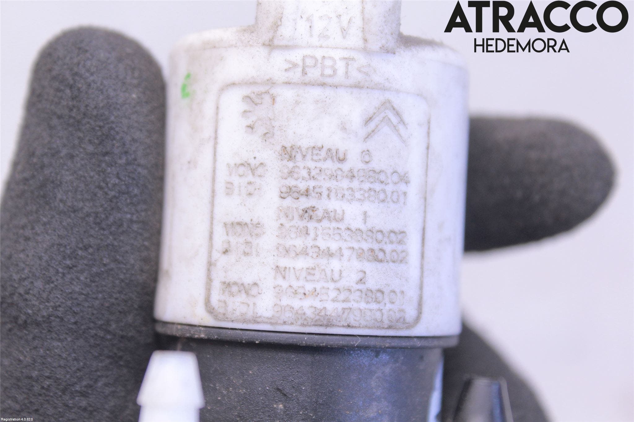 Peugeot 308 14-21 Spolarpump Vindruta