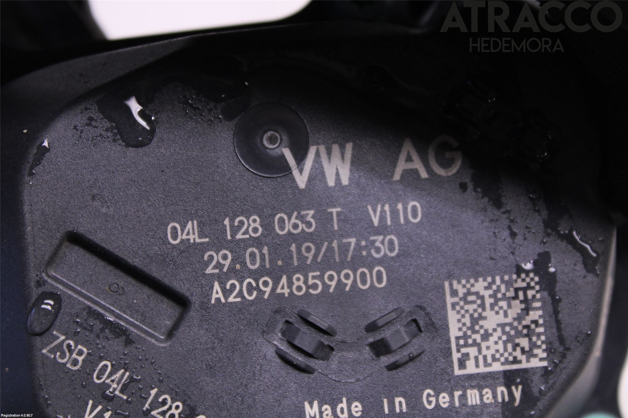 Audi A4/S4 B9 20- Injspjällhus