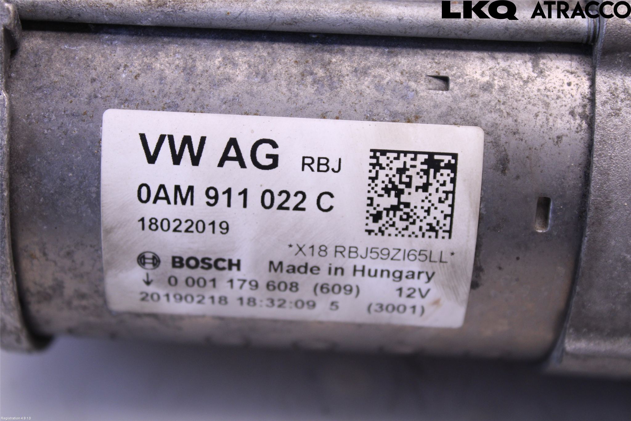 Seat IBIZA V 17-20 Startmotor