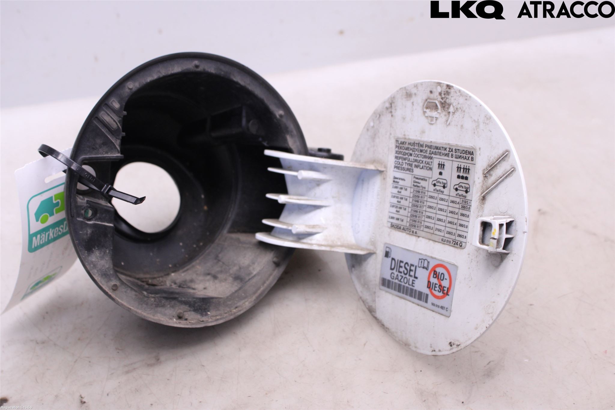 Skoda YETI Tanklucka