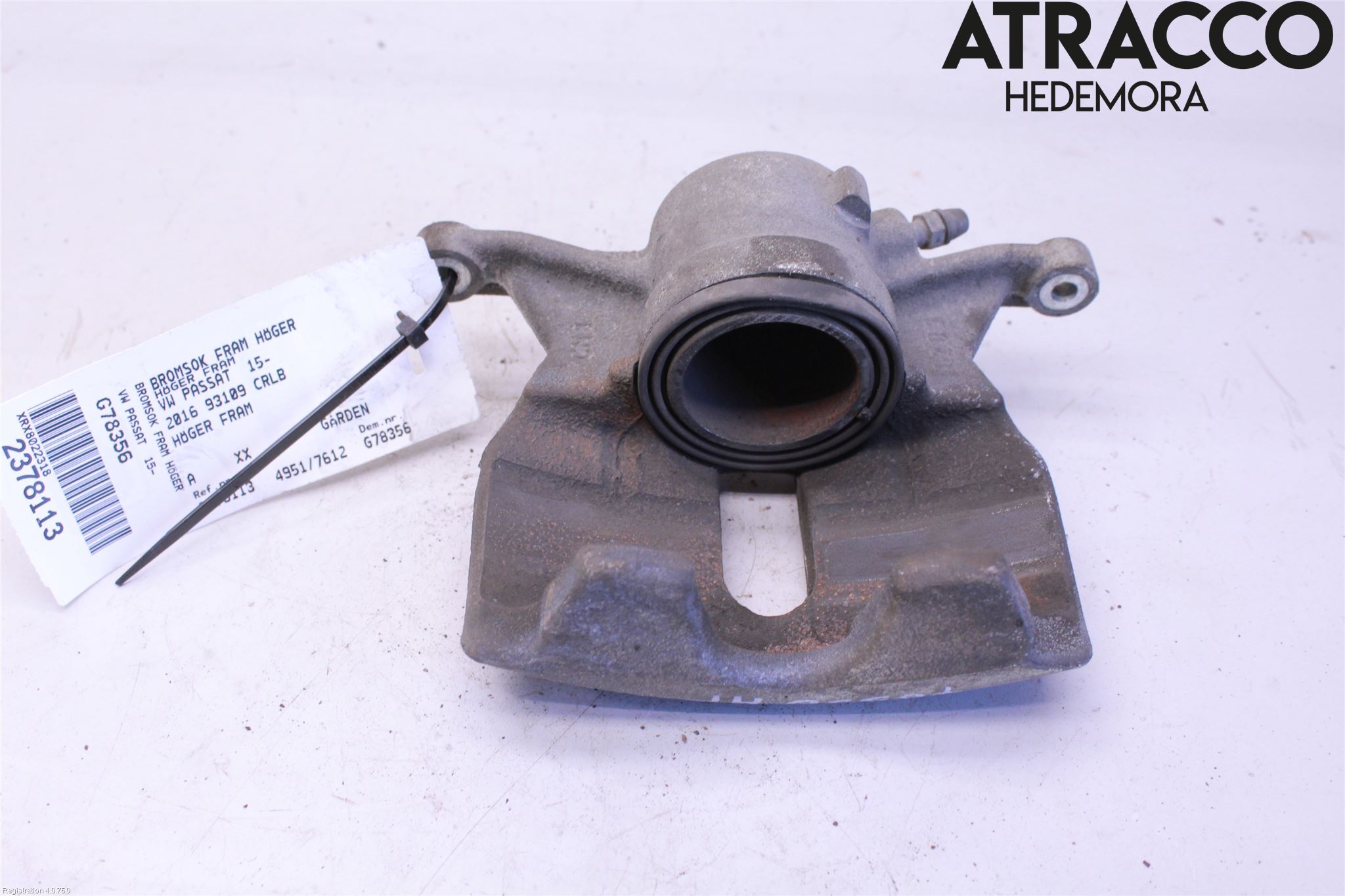Volkswagen VW PASSAT 15-19 Bromsok Fram Höger