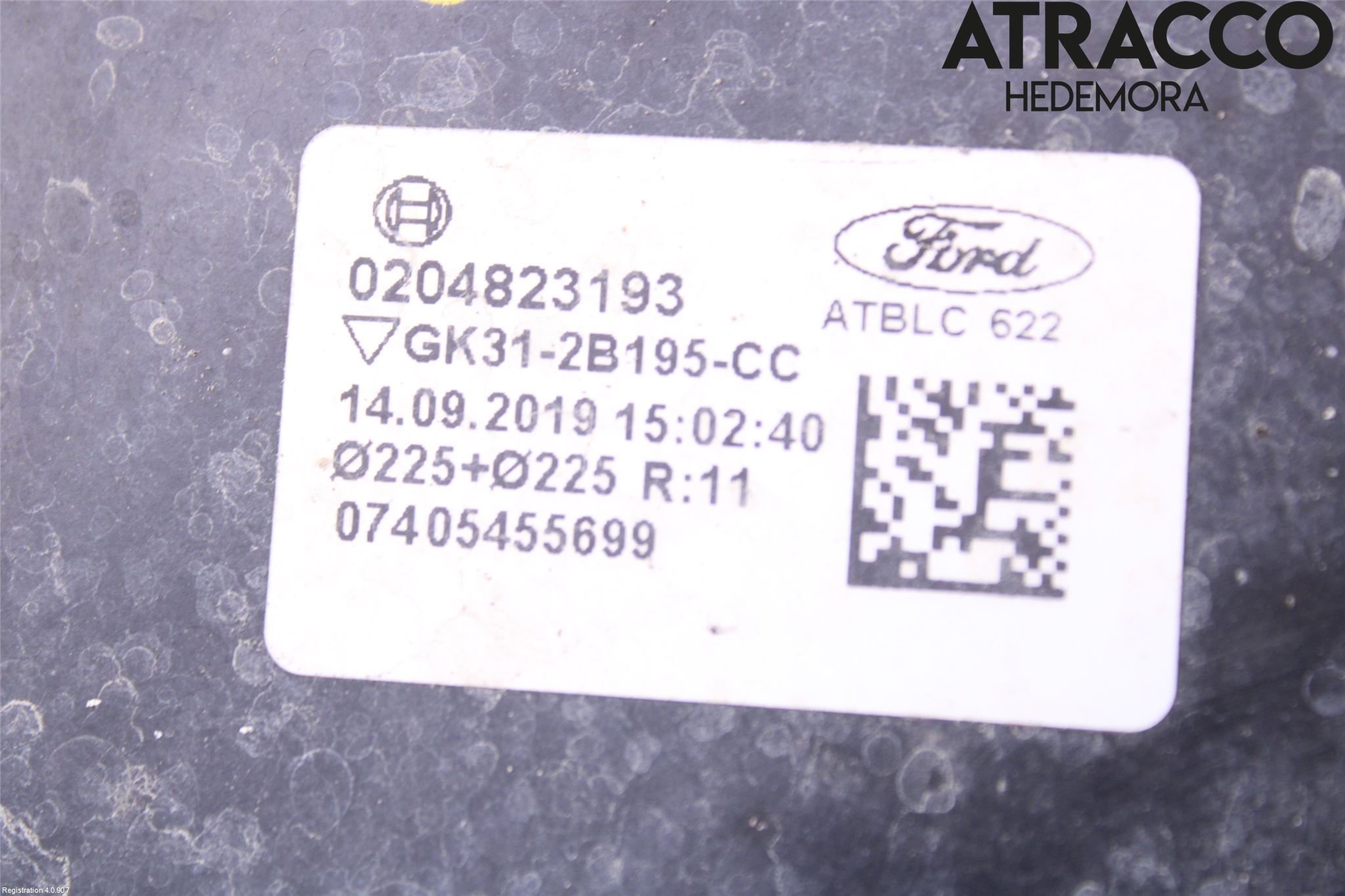 Ford TRANSIT SKÅP/BUSS 14-22 Bromsservo