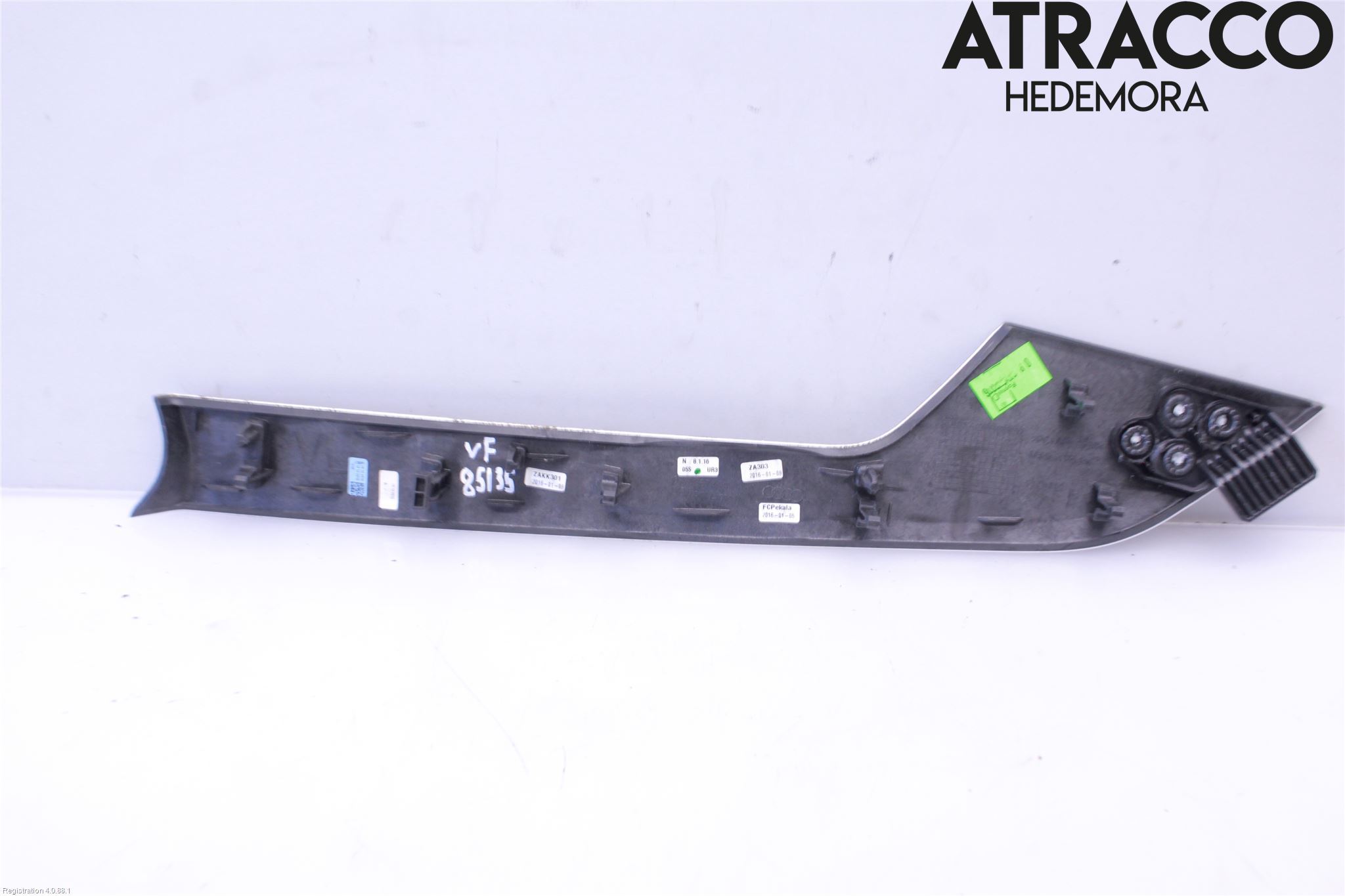 Audi A4/S4 B9 16-19 Dörr Dekorlist Fram Vä