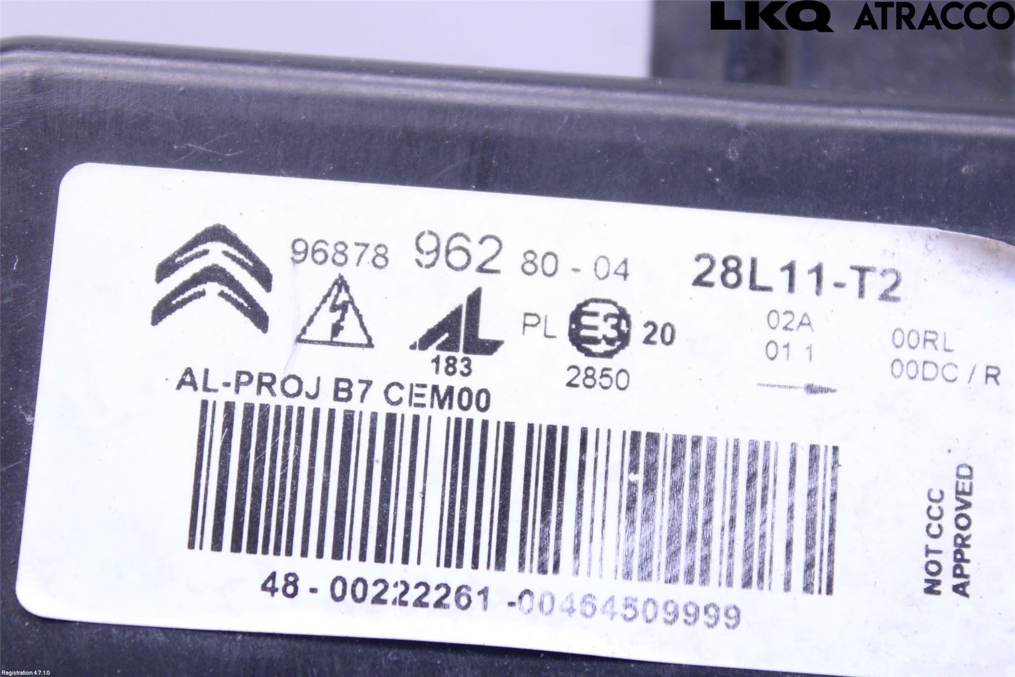 Citroen C4 II 11-18 Strålkastare Vänster