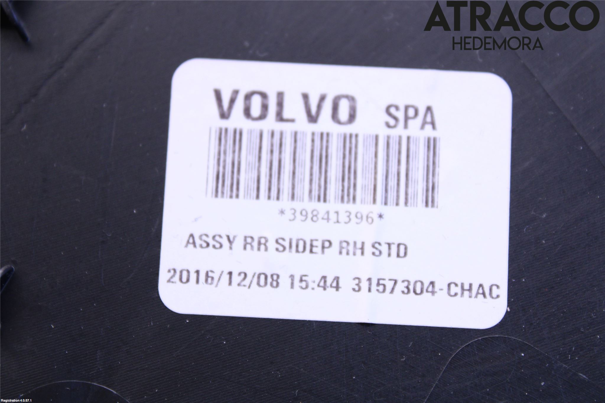 Volvo V90 17->> Instrumentkonsoll Mitt