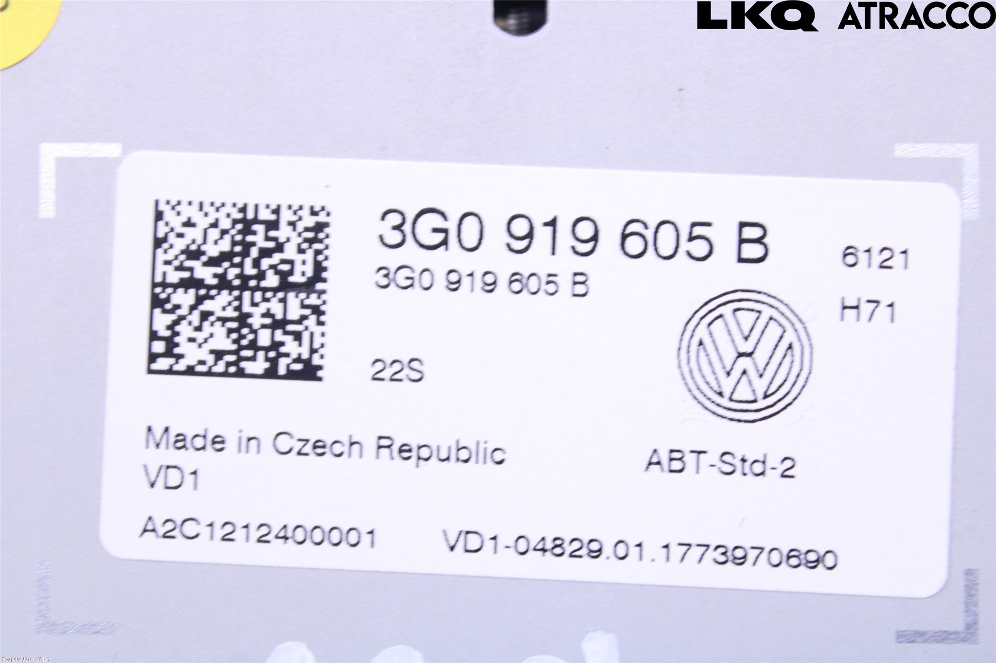 Volkswagen VW TOURAN 16- Cd Radio - Multimediapanel