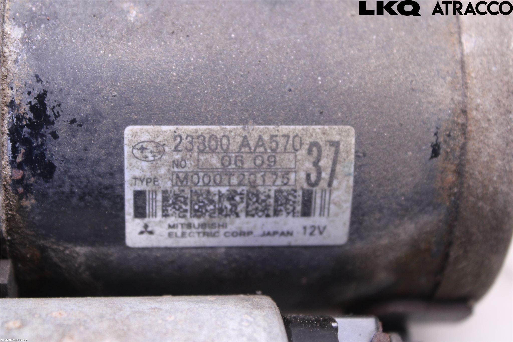 Subaru LEGACY 10-14 Startmotor