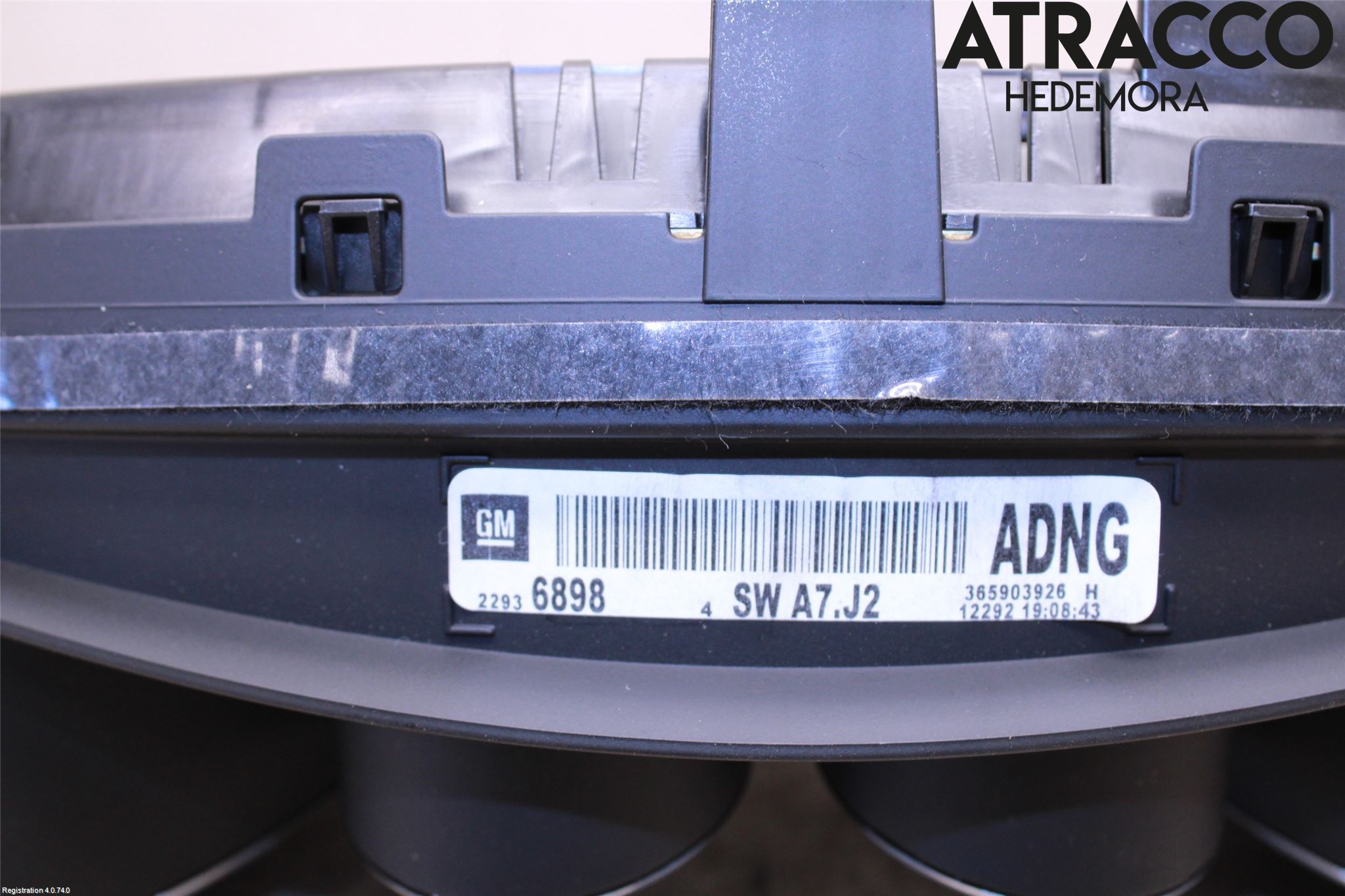 Opel INSIGNIA 09-16 Instrument Komb