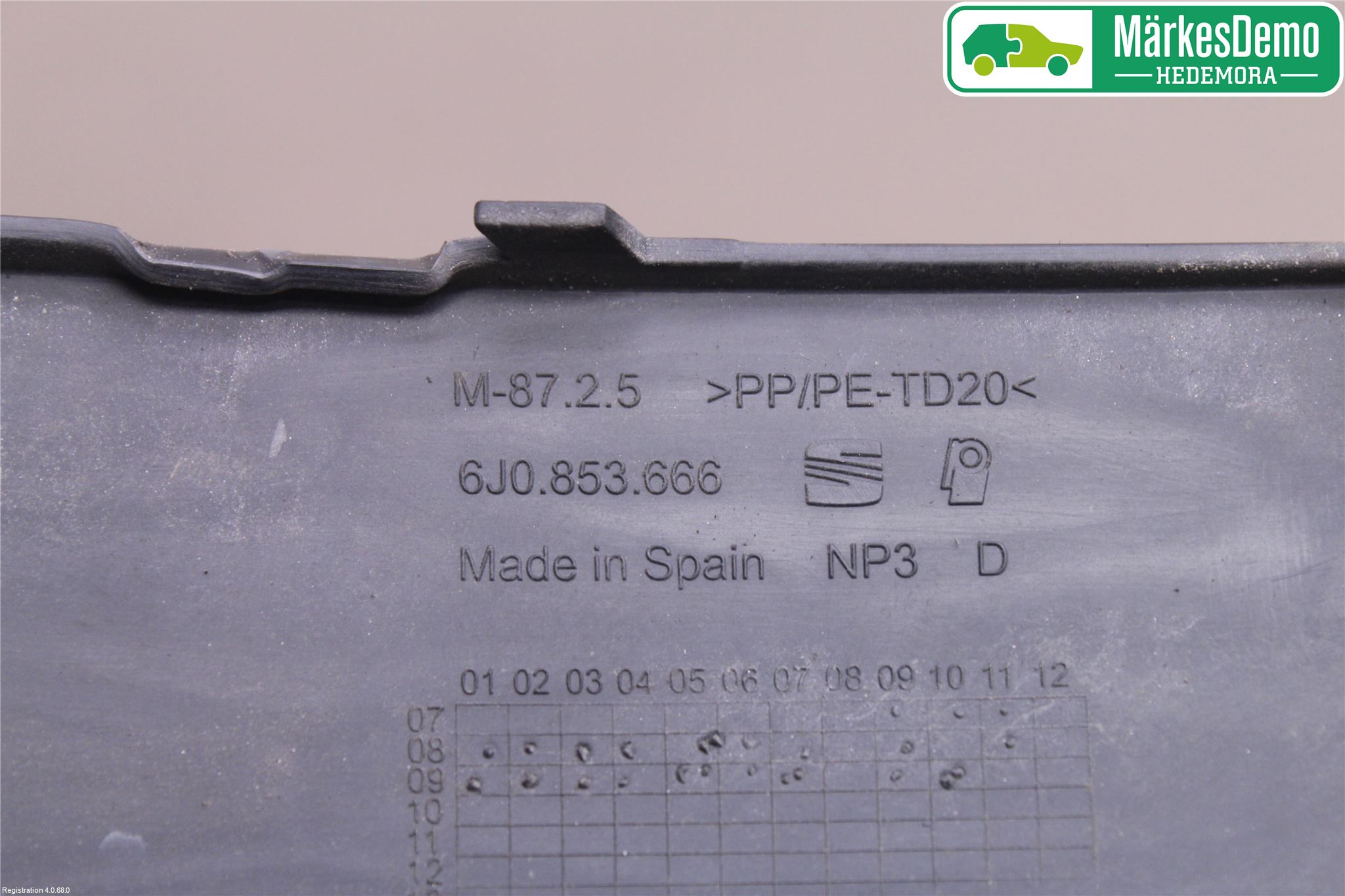 Seat IBIZA IV 08-16 Stötfångardel Fram Hö