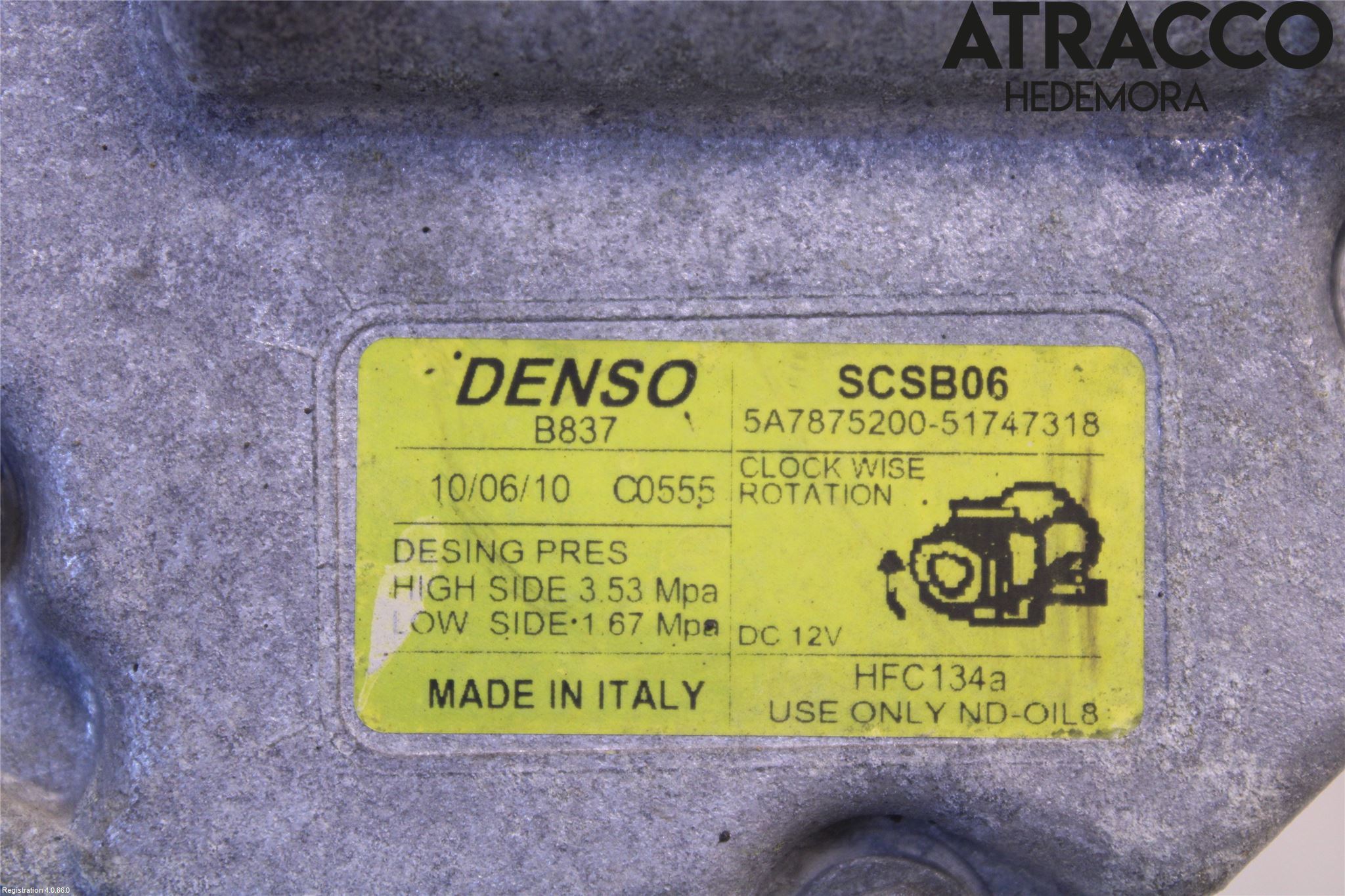 Fiat 500 07- Ac Kompressor