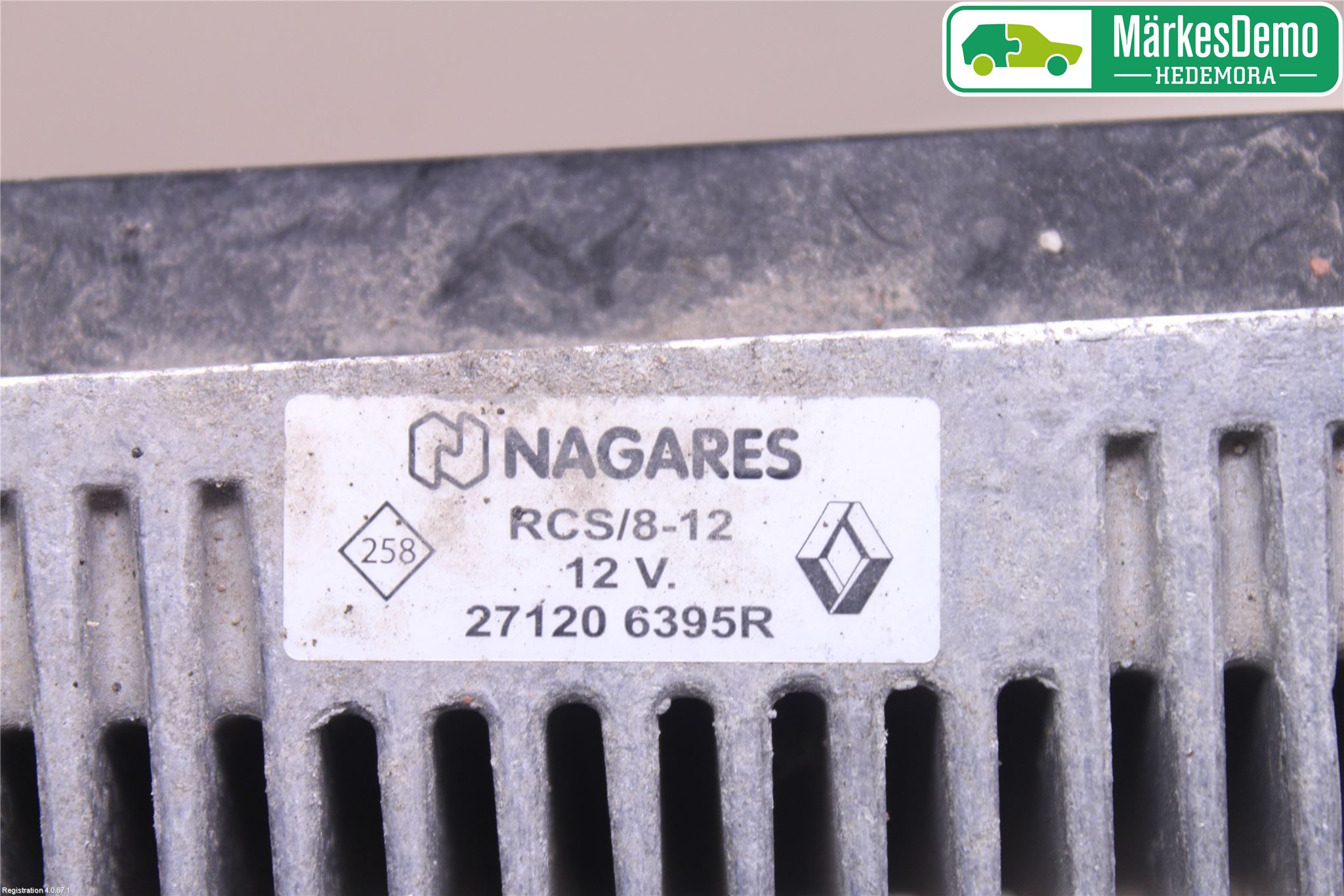 Renault KANGOO II 15-21 Relä Glödning Diesel