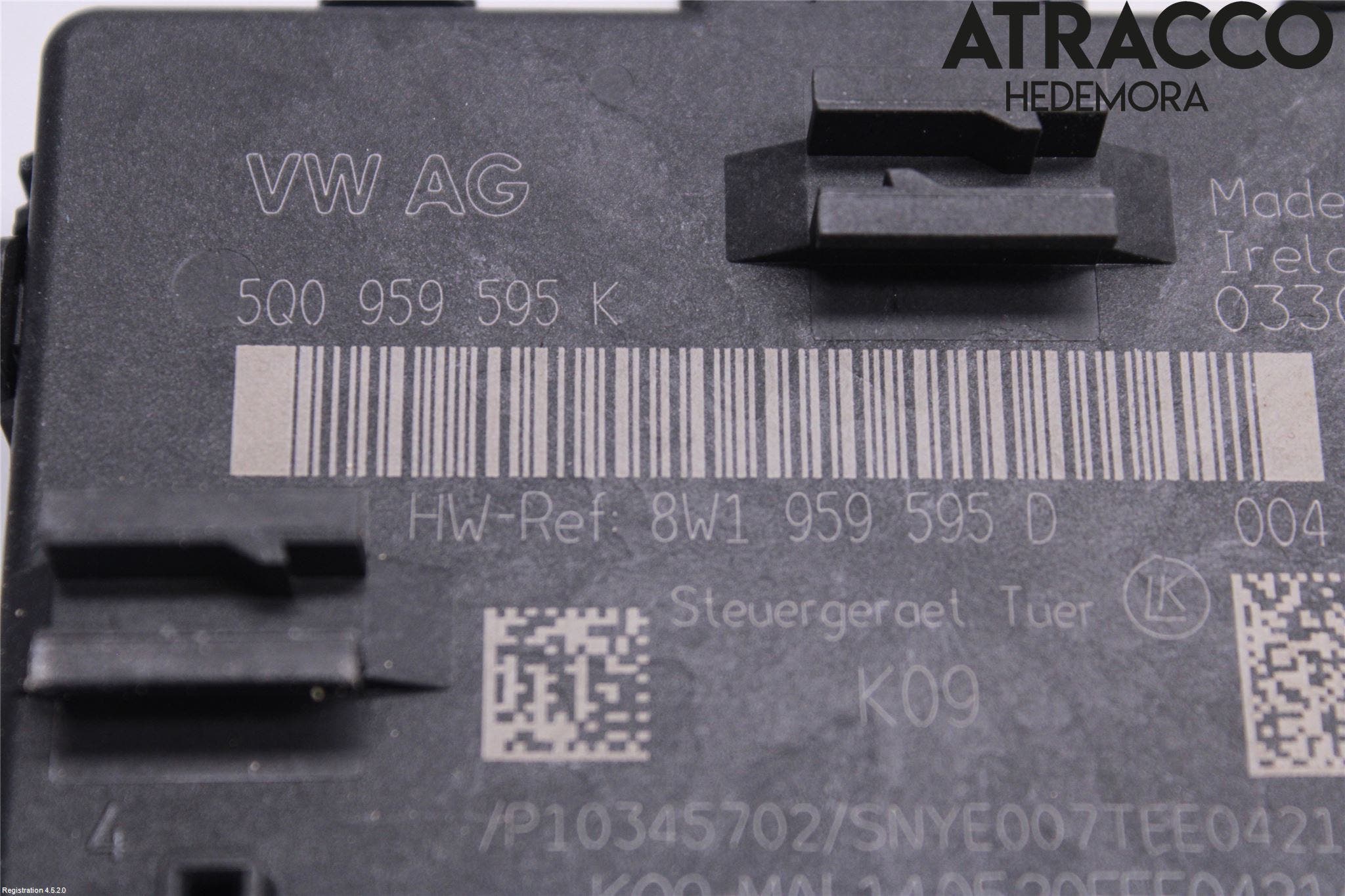 Audi Q2/SQ2 17- Styrenhet Dörr