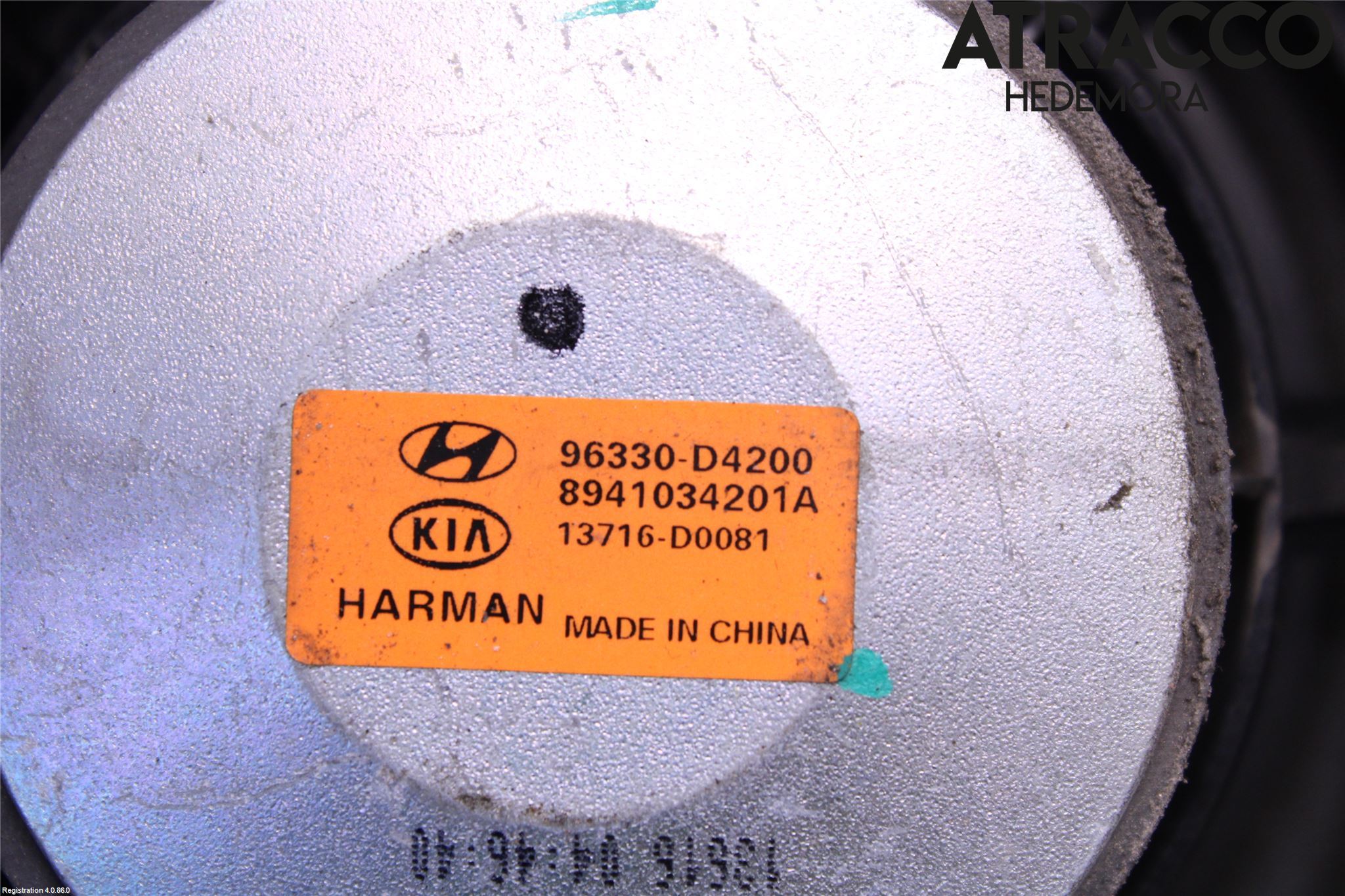 Kia OPTIMA 16-20 Högtalare