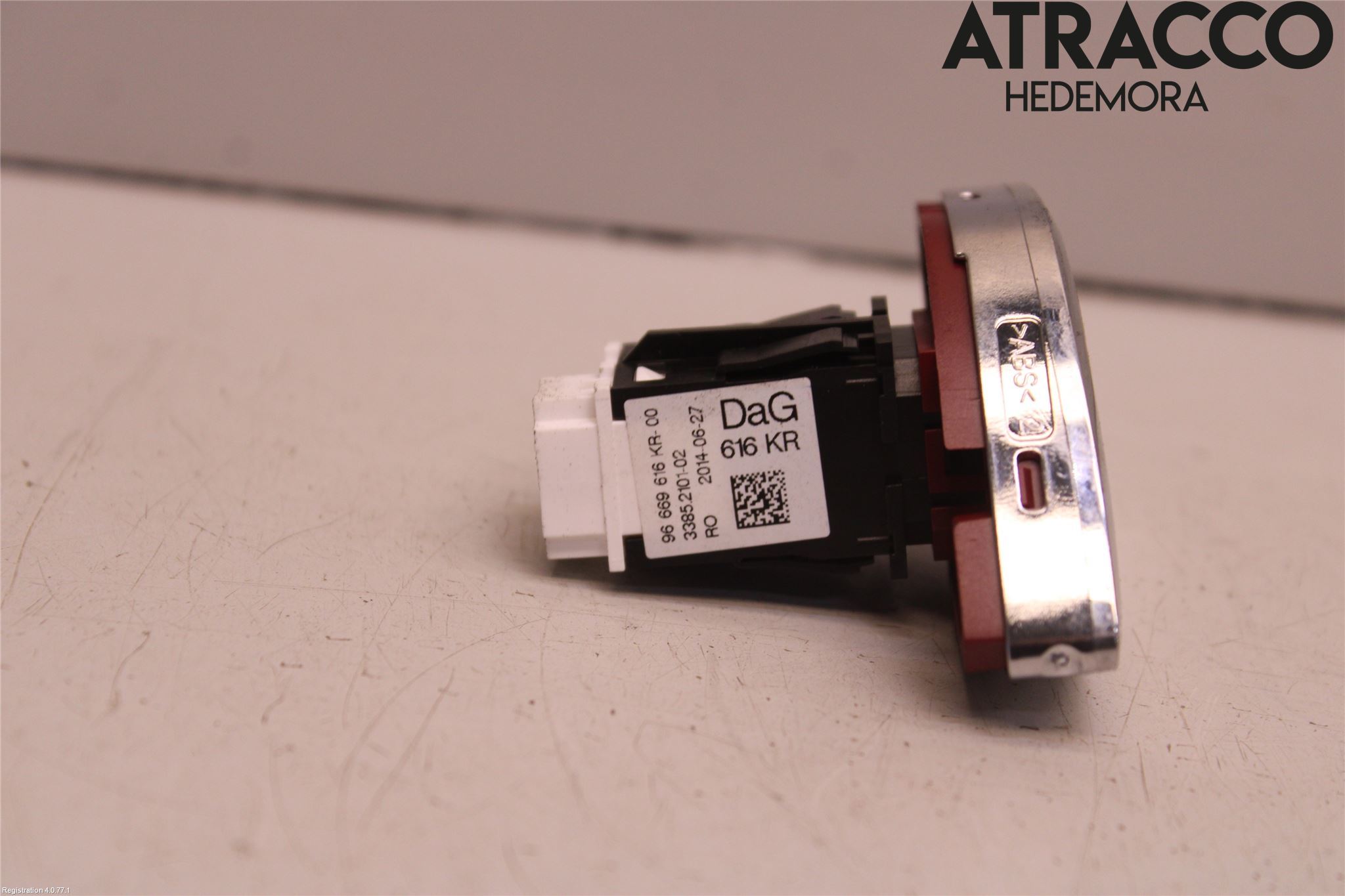 Citroen C3 10-17 Strömställare Varnings