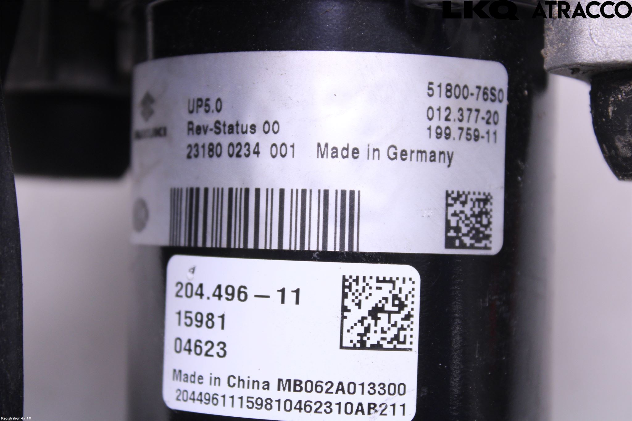 Suzuki SX4 S-CROSS 22- Vakuumpump