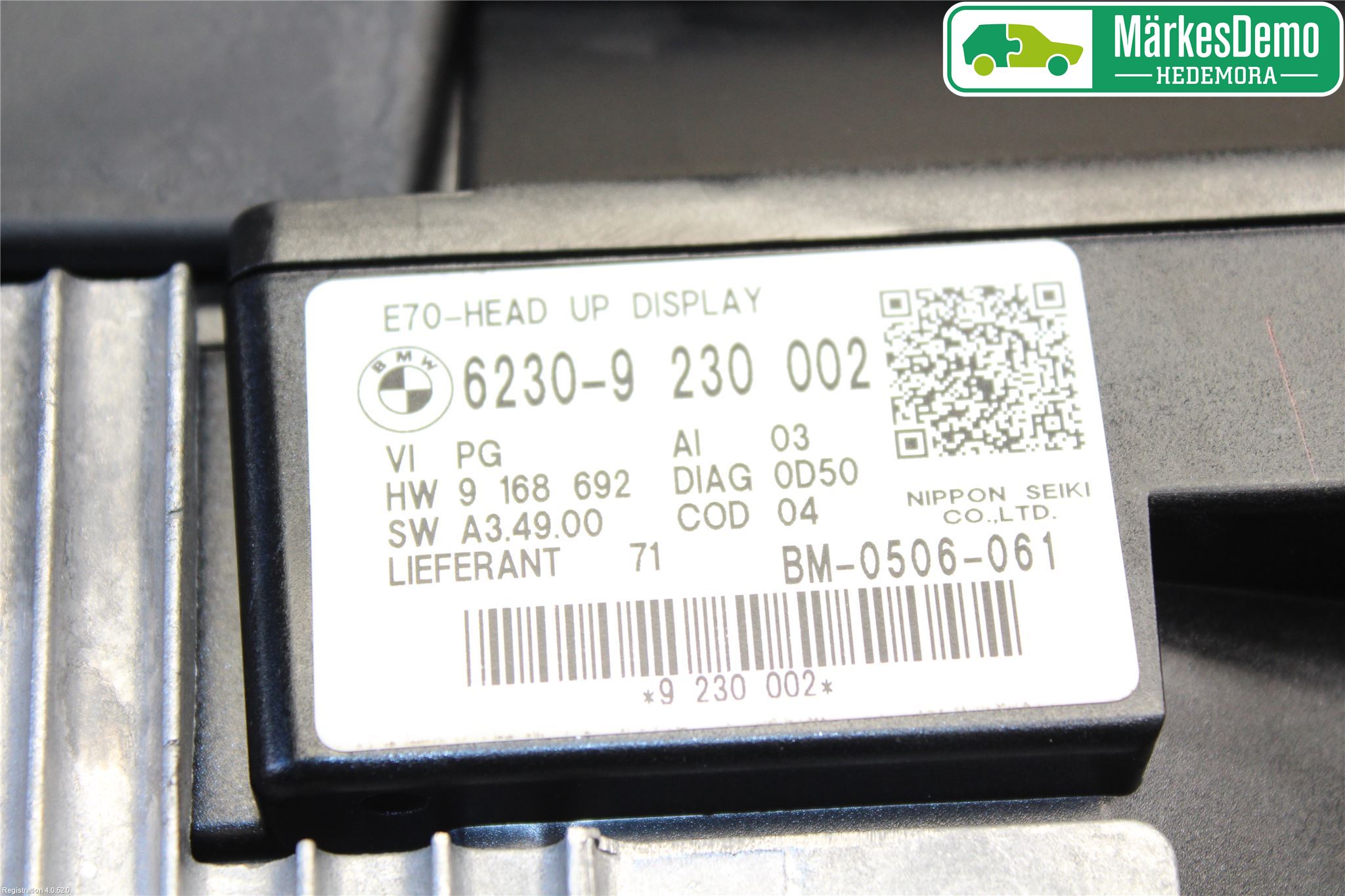 BMW X5 E70 07-13 Multifunktionsdisplay