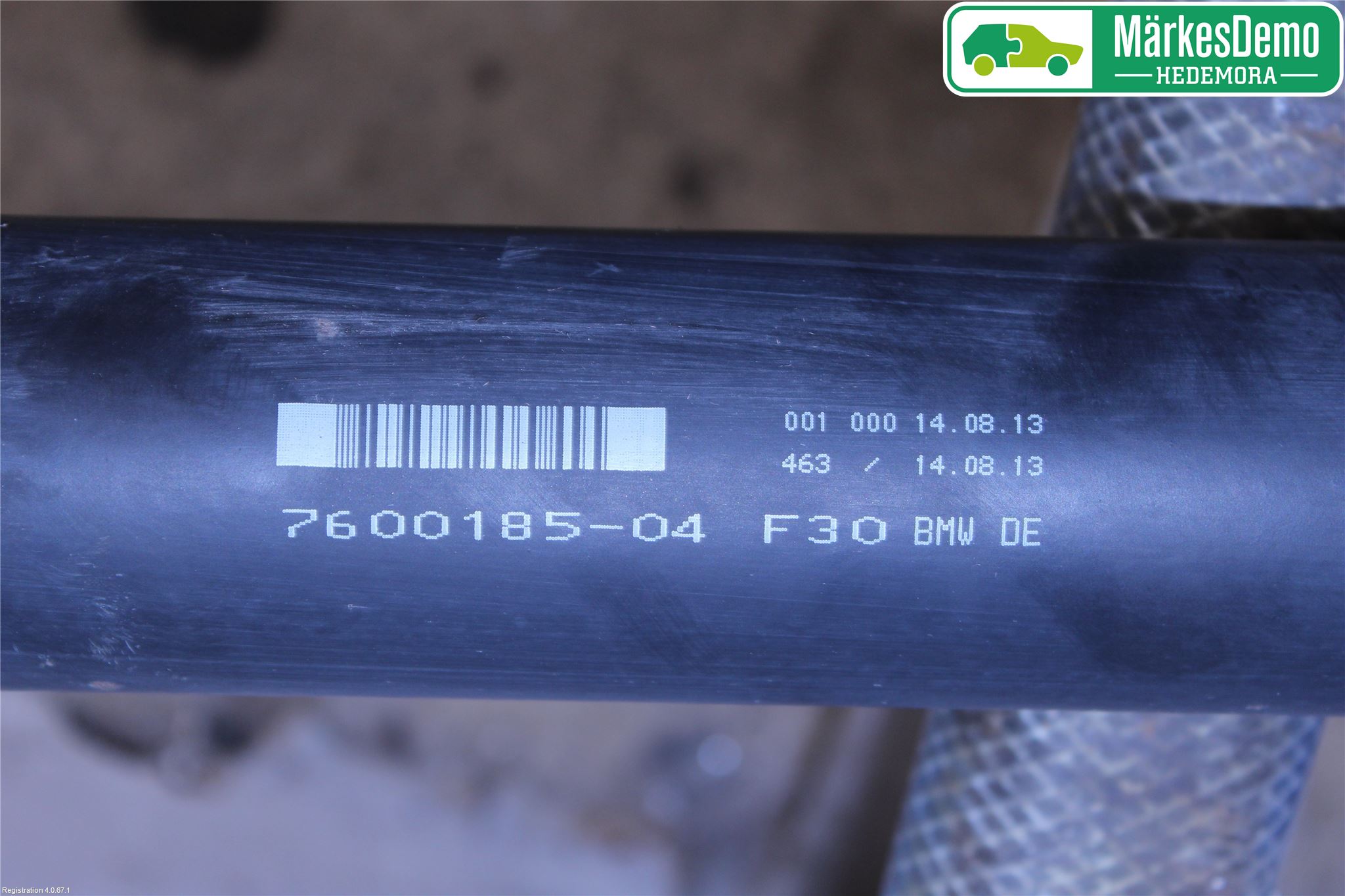 BMW 3 F30/F31/F80 12-19 Mellanaxel Komp
