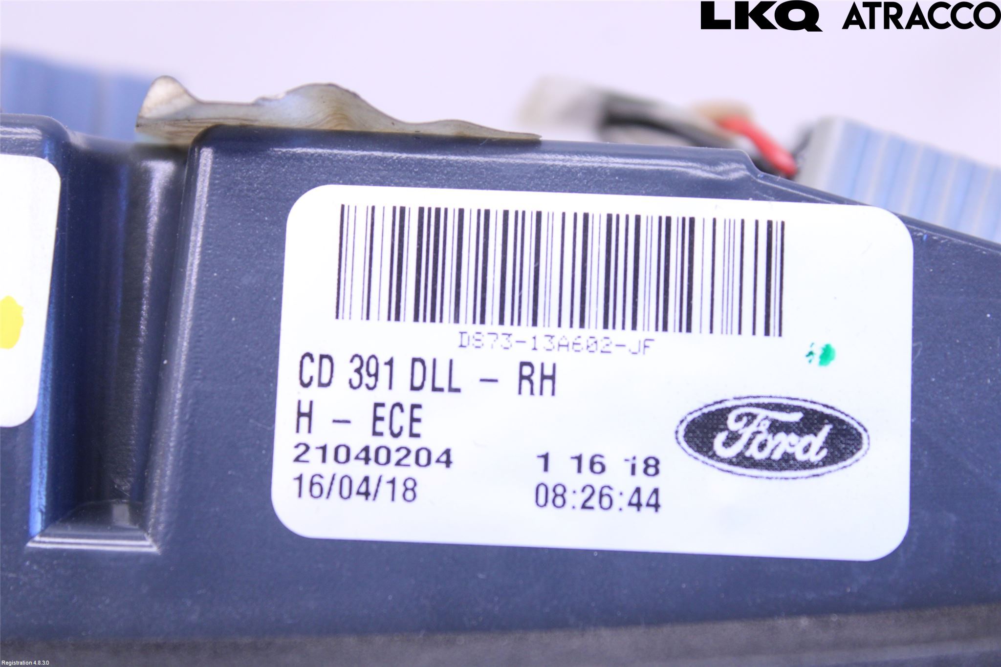 Ford MONDEO 15-22 Bakljus Lucka Hö