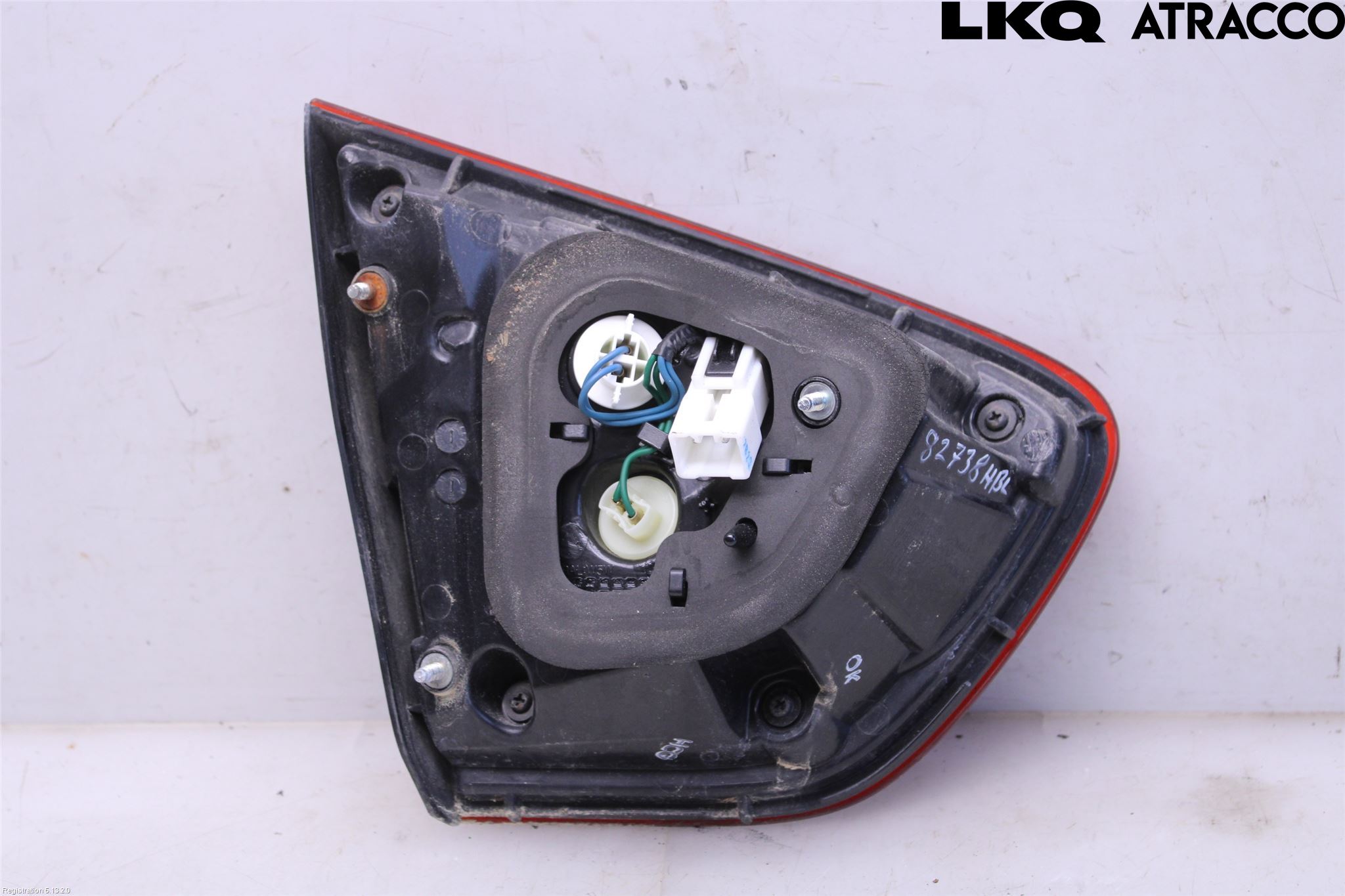 Kia RIO 12-16 Bakljus Lucka Hö