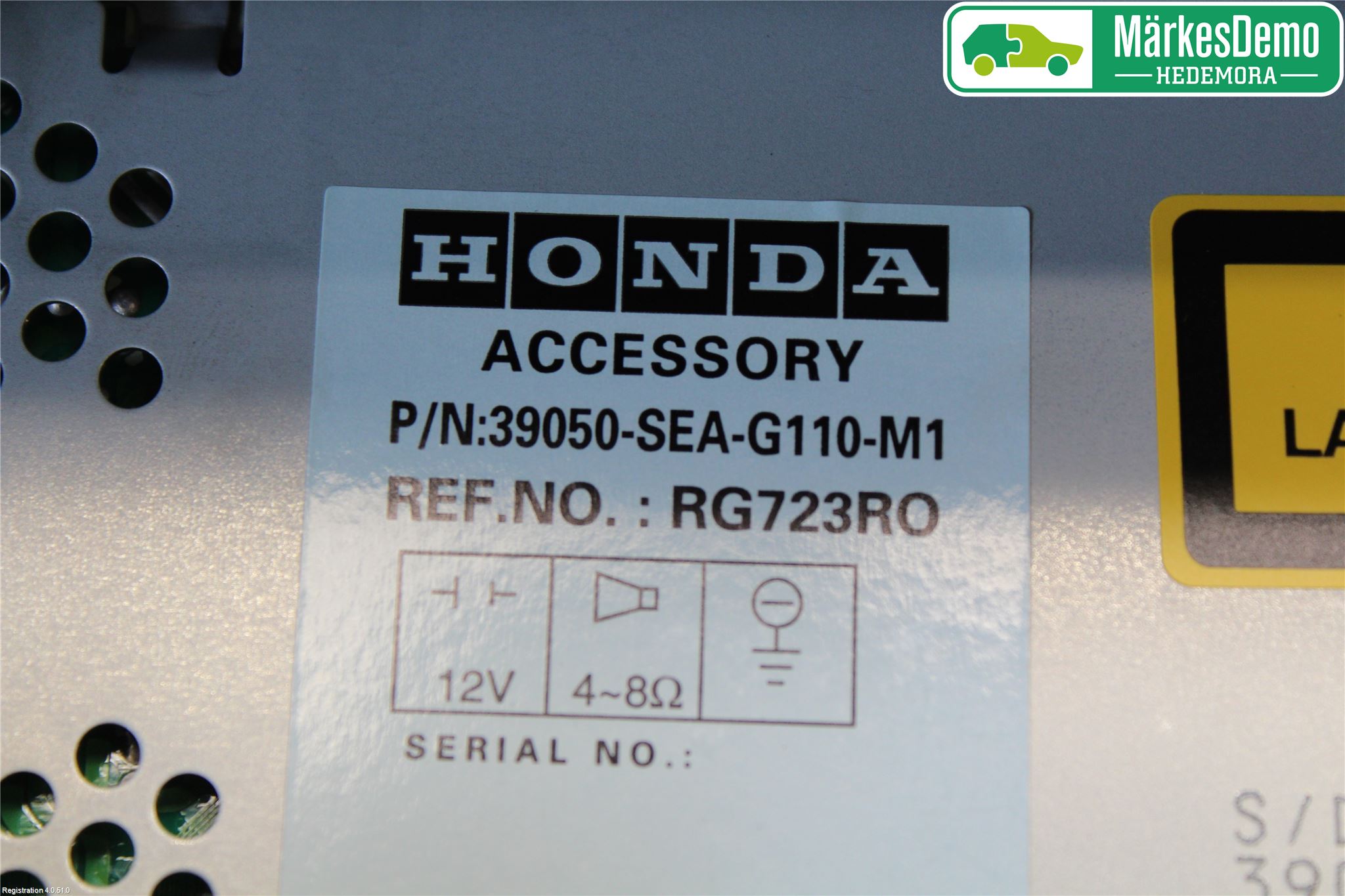Honda ACCORD    03-07 Cd Radio - Multimediapanel