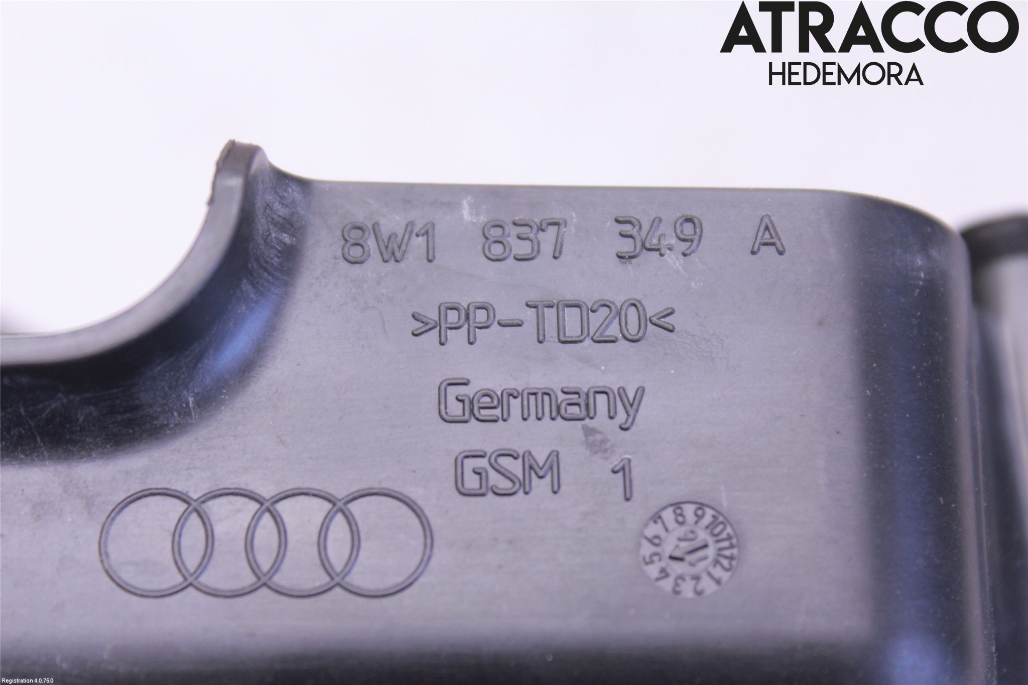 Audi A4/S4 B9 16-19 Låskista-Dörrlås