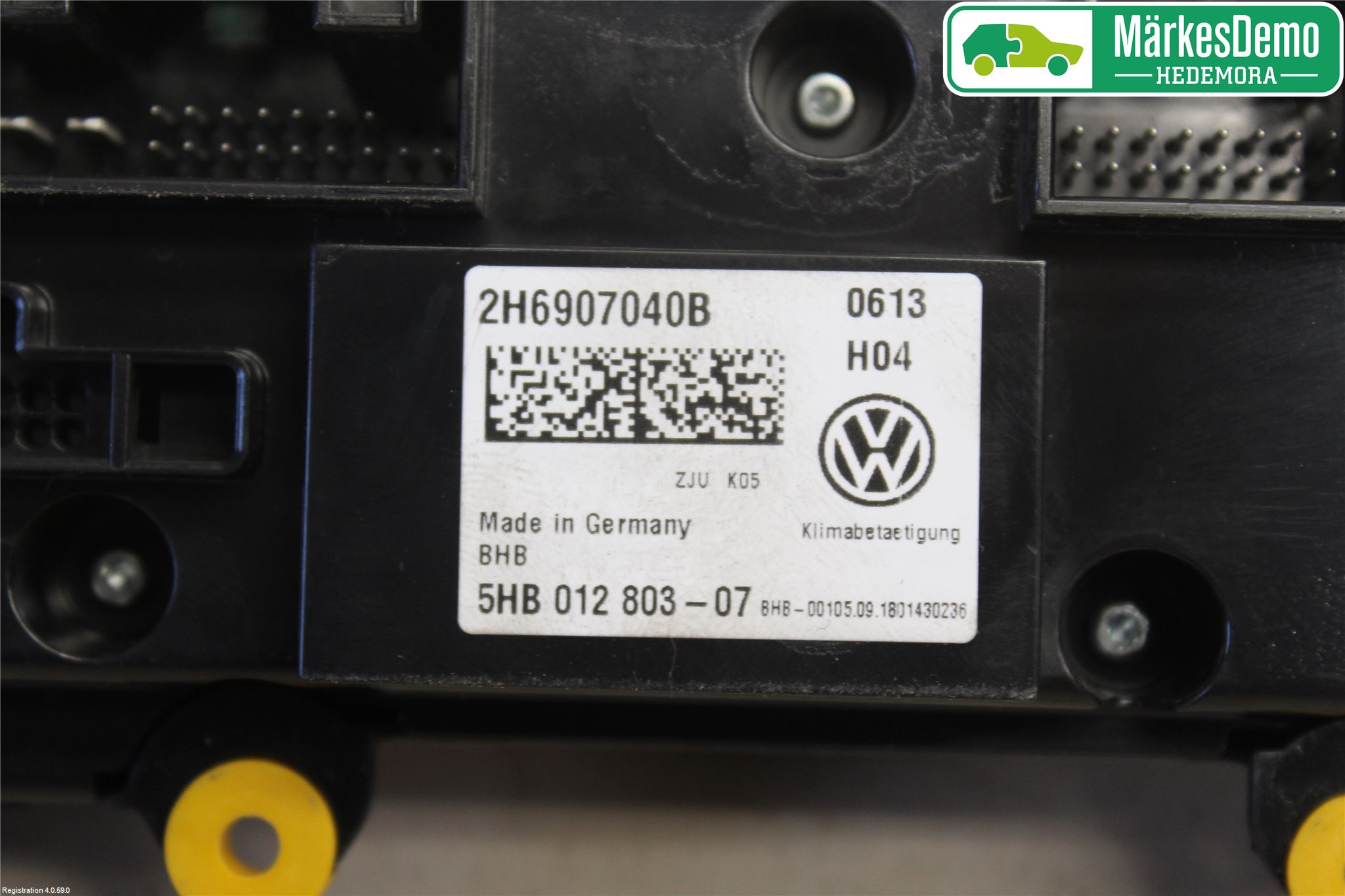 Volkswagen VW AMAROK 2H 10-22 Ac Styrenhet Ac Manöveren