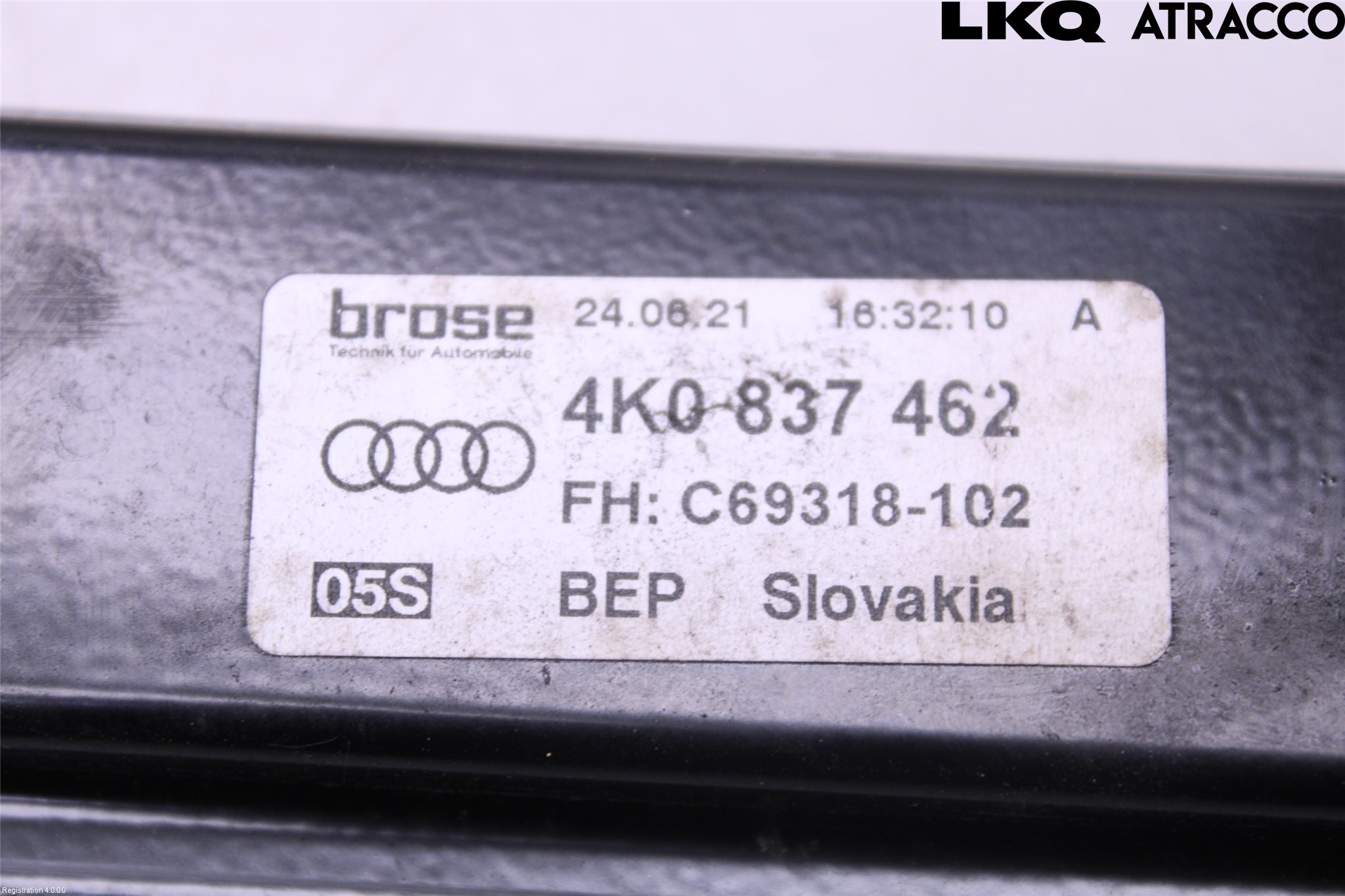Audi A6 F2/C8 19- Fönsterhiss El Kompl