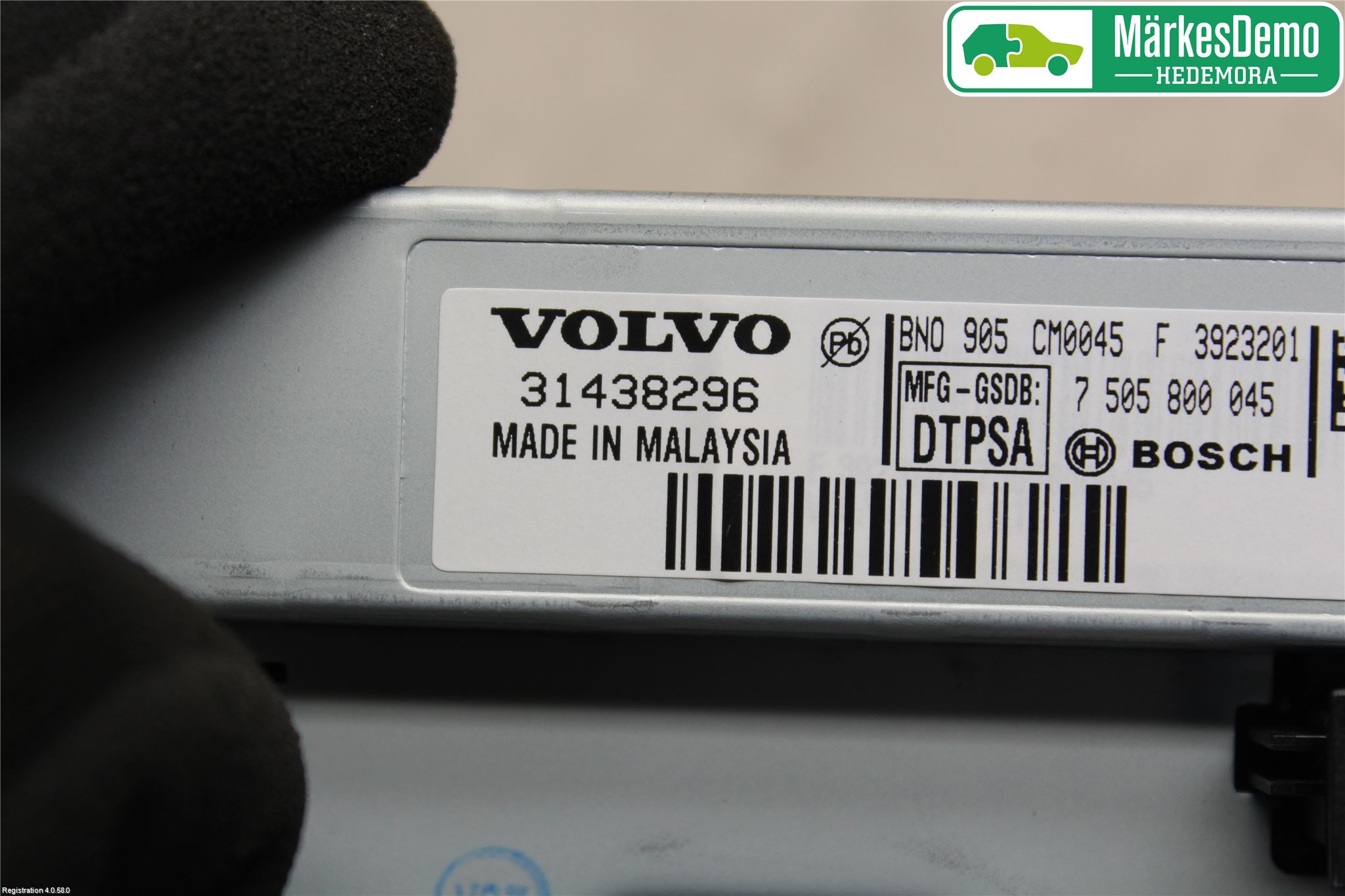 Volvo V40 12-19 Multifunktionsdisplay