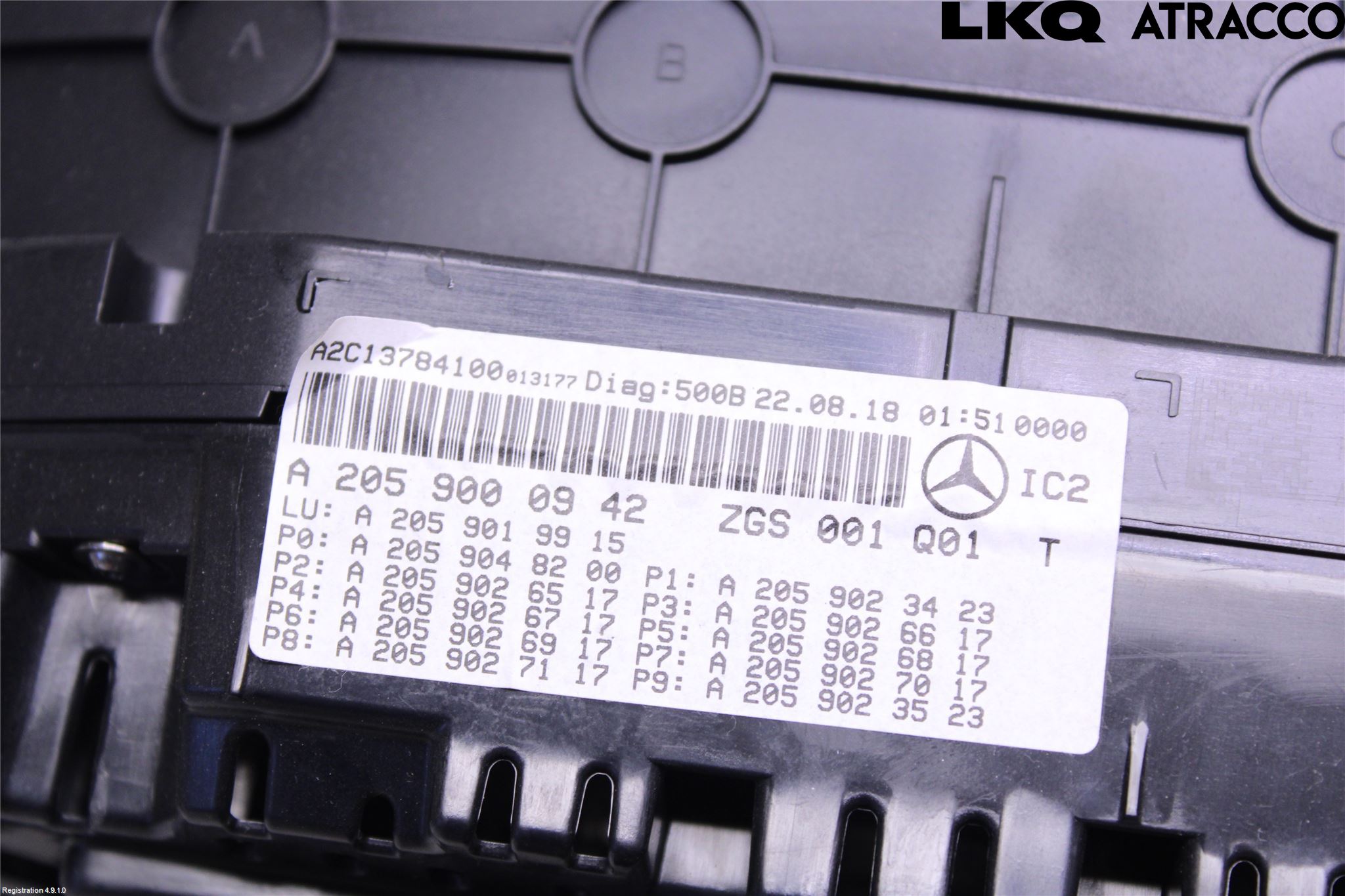 Mercedes-Benz MB C-KLASS (W205) 14-21 Instrument Komb